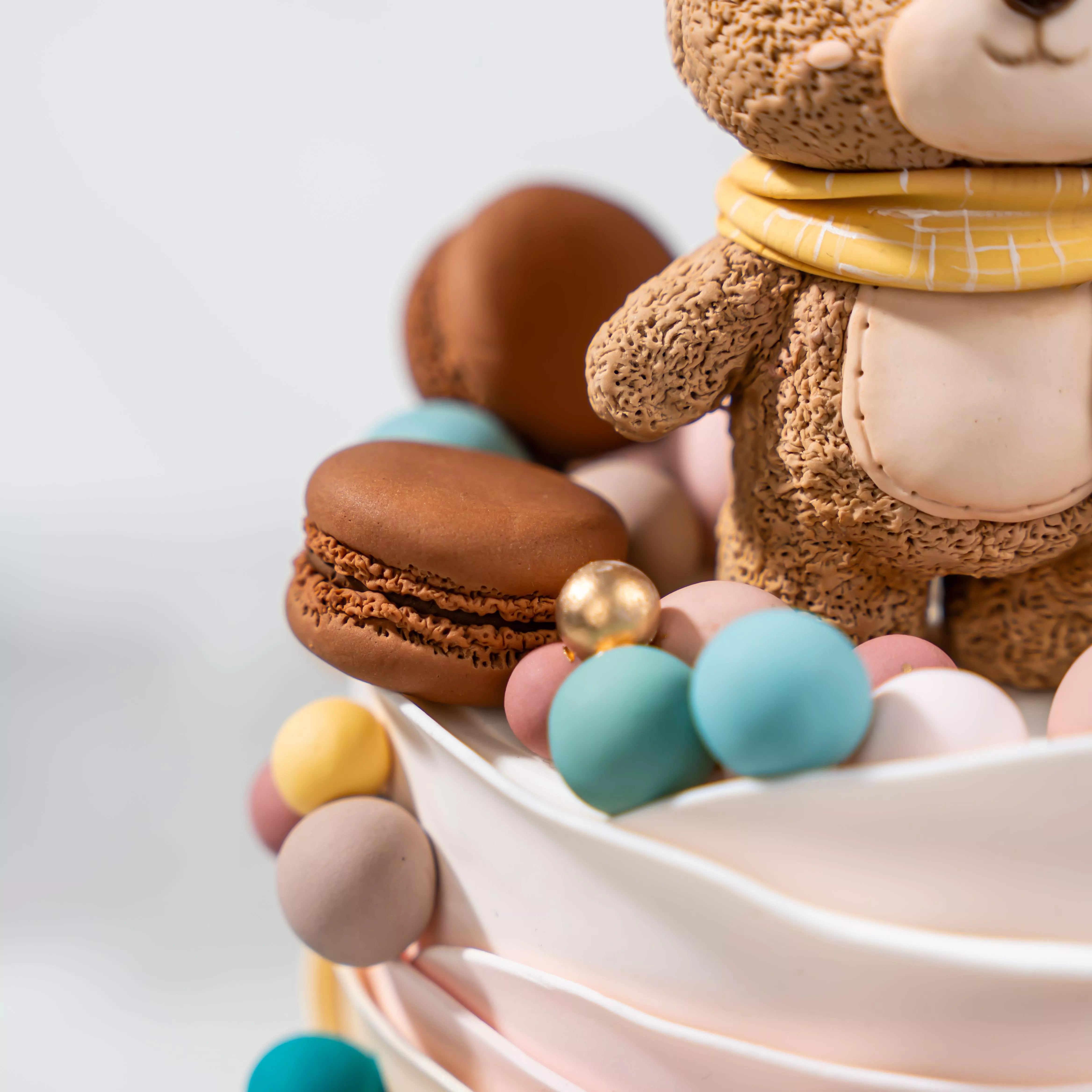 Plush Bear Cake Design Mastery