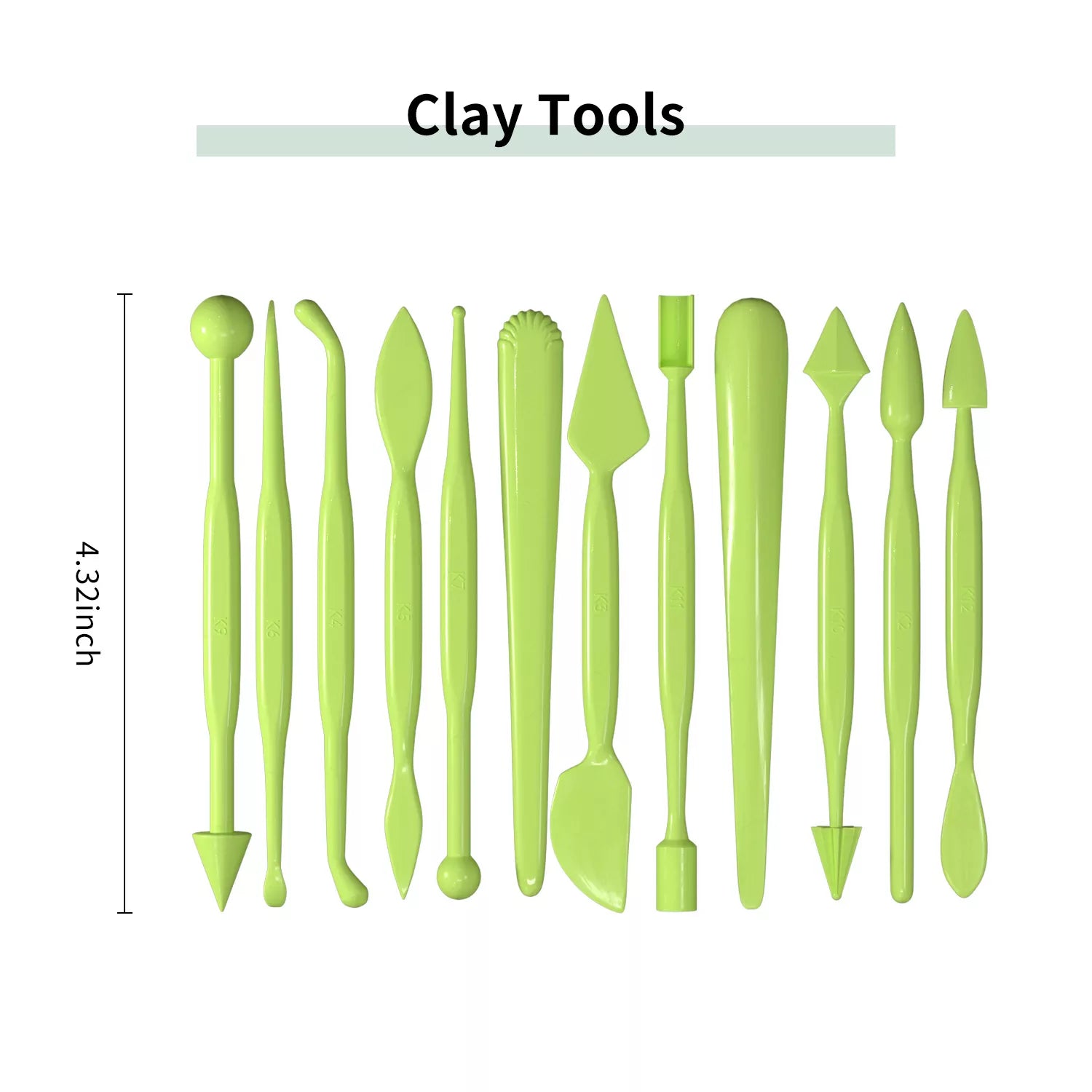 High-End Modeling Knife Set of 12