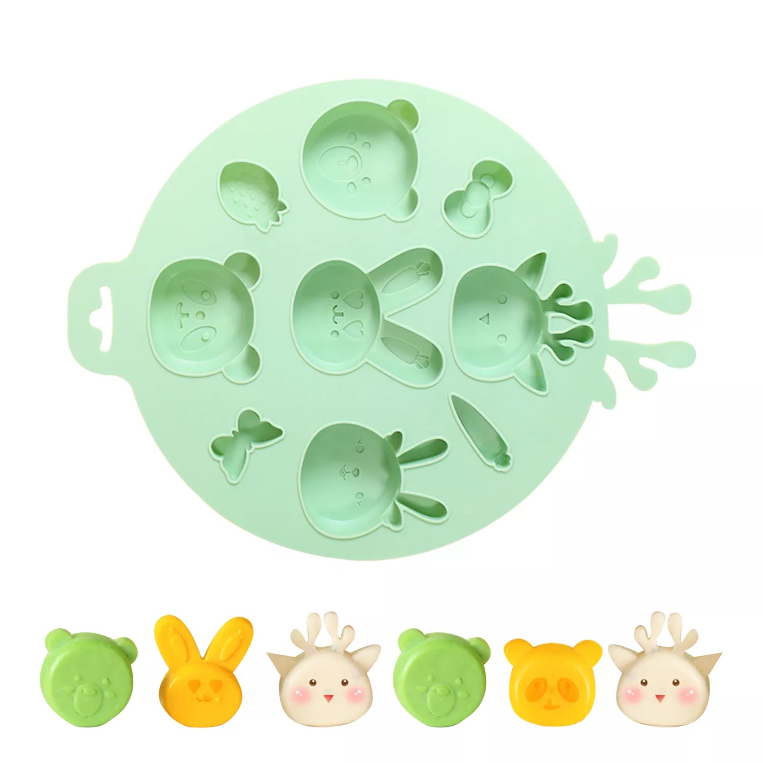 Cartoon Round Cake Mold