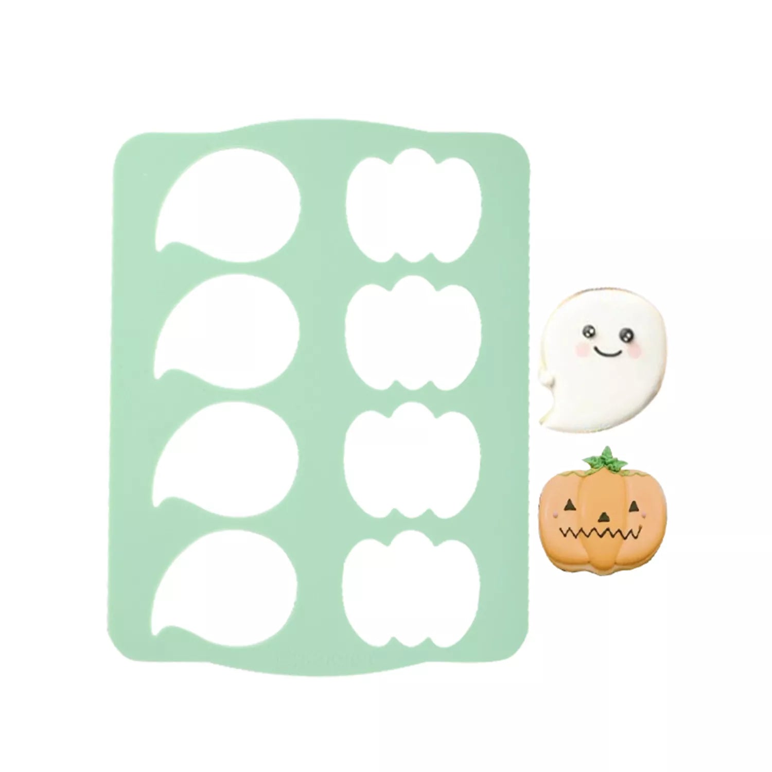 White Lover Wafer Cookie Silicone Mold