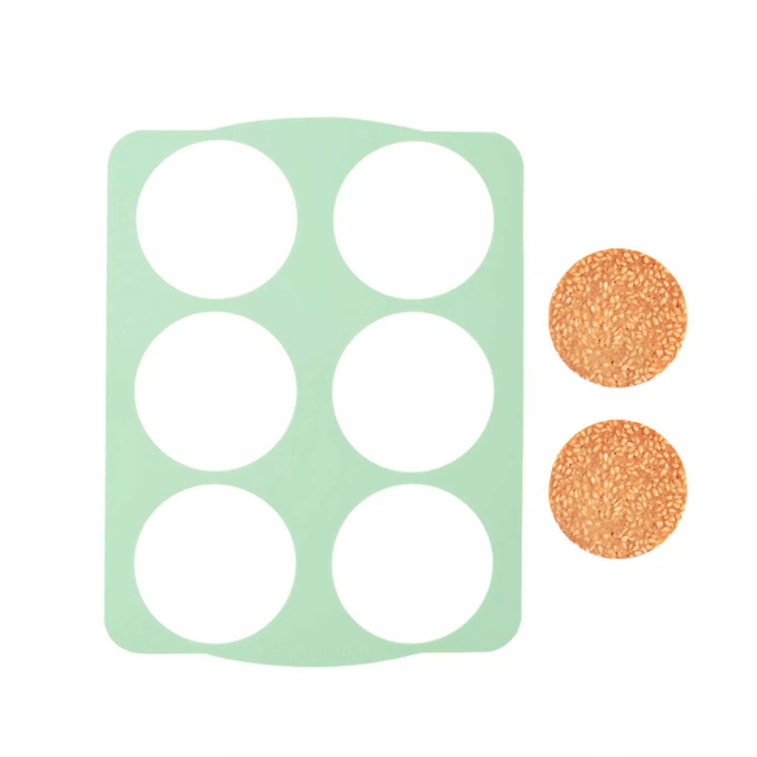 White Lover Wafer Cookie Silicone Mold