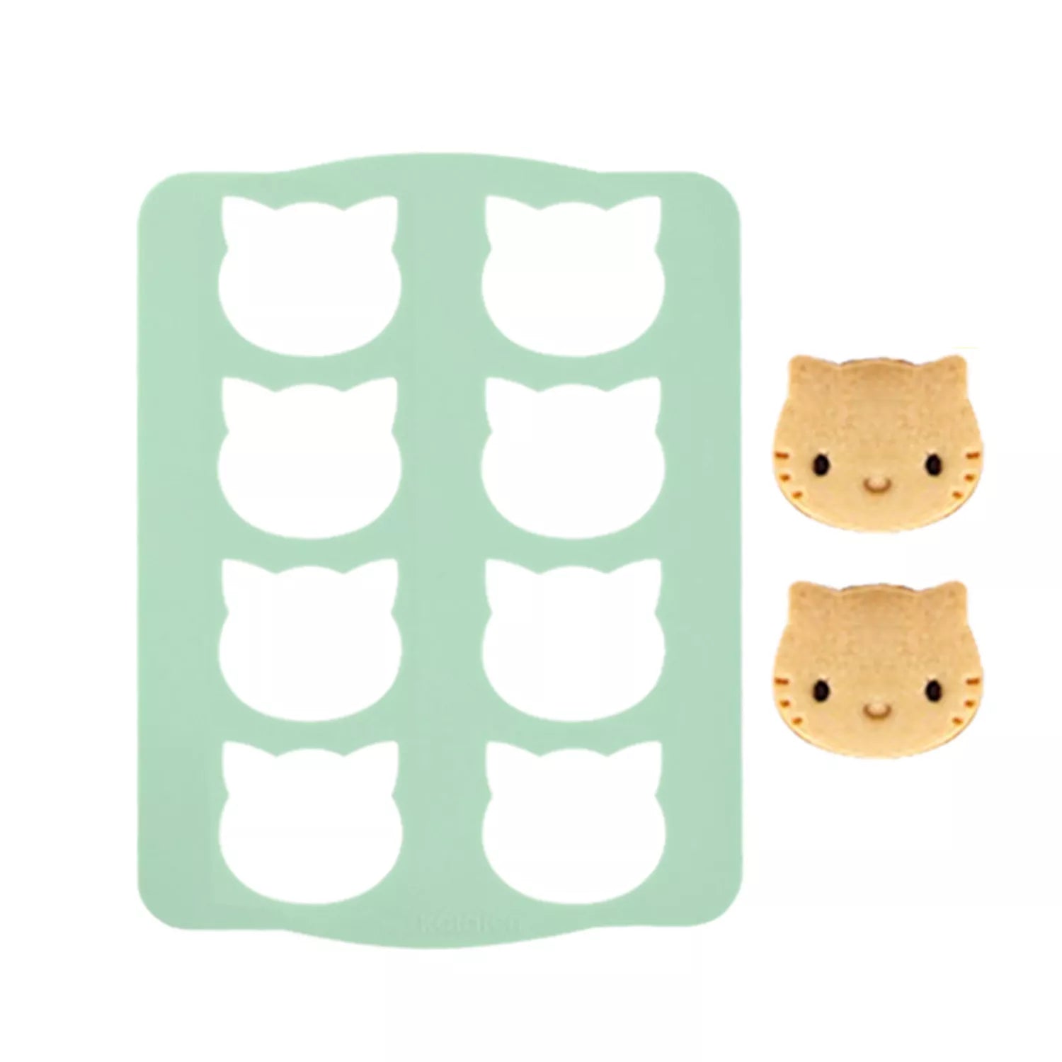 White Lover Wafer Cookie Silicone Mold