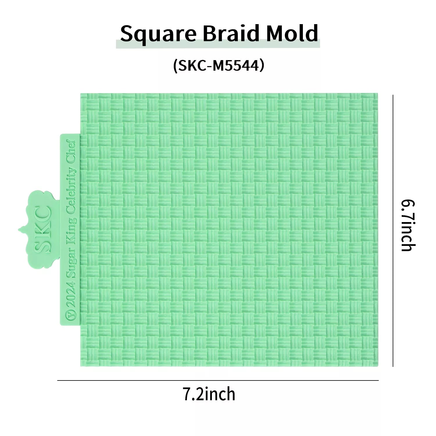 Woven Pattern Silicone Mold