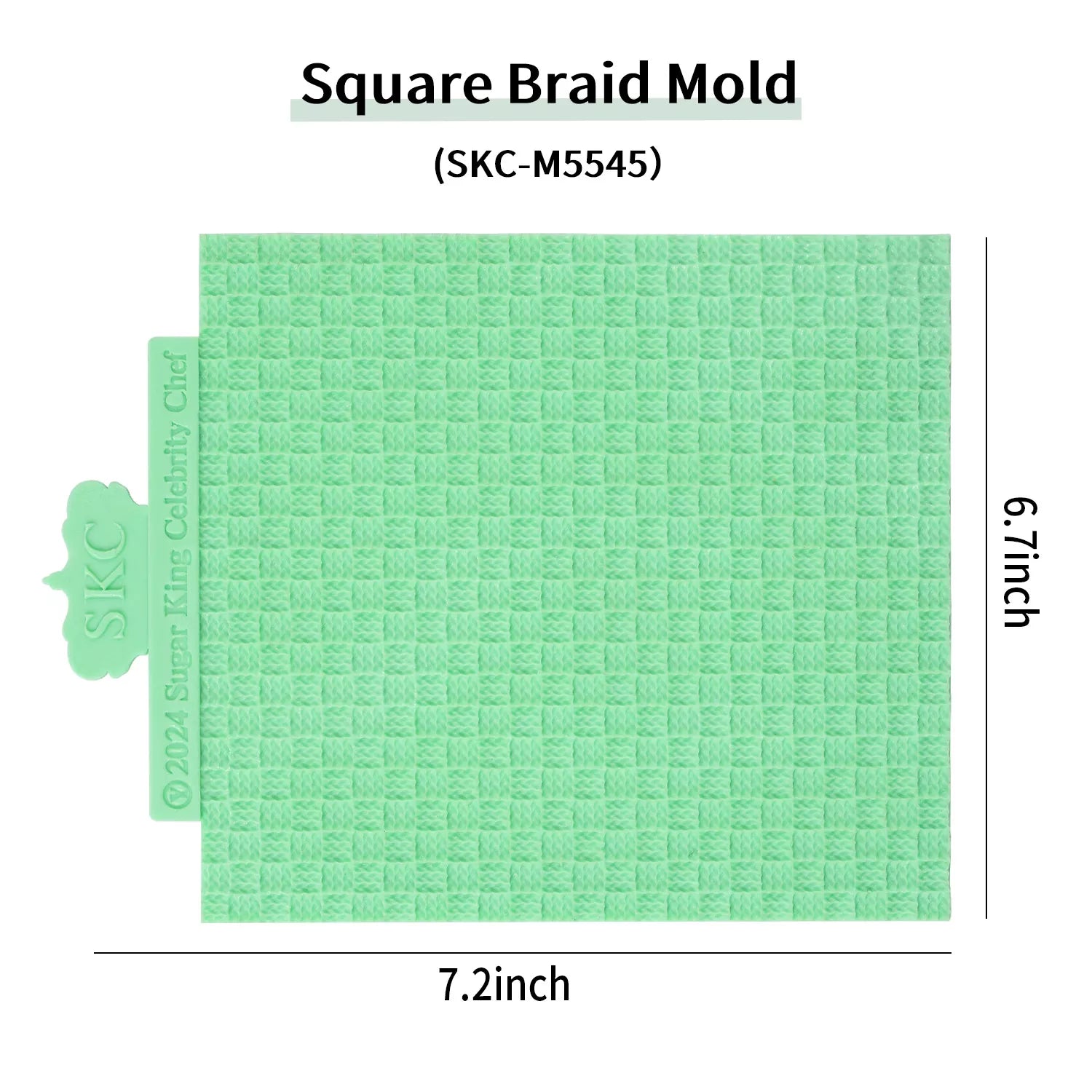 Woven Pattern Silicone Mold