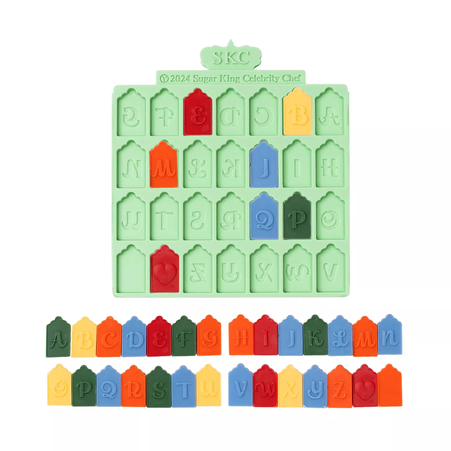 A-Z 26 Letters Silicone Mold