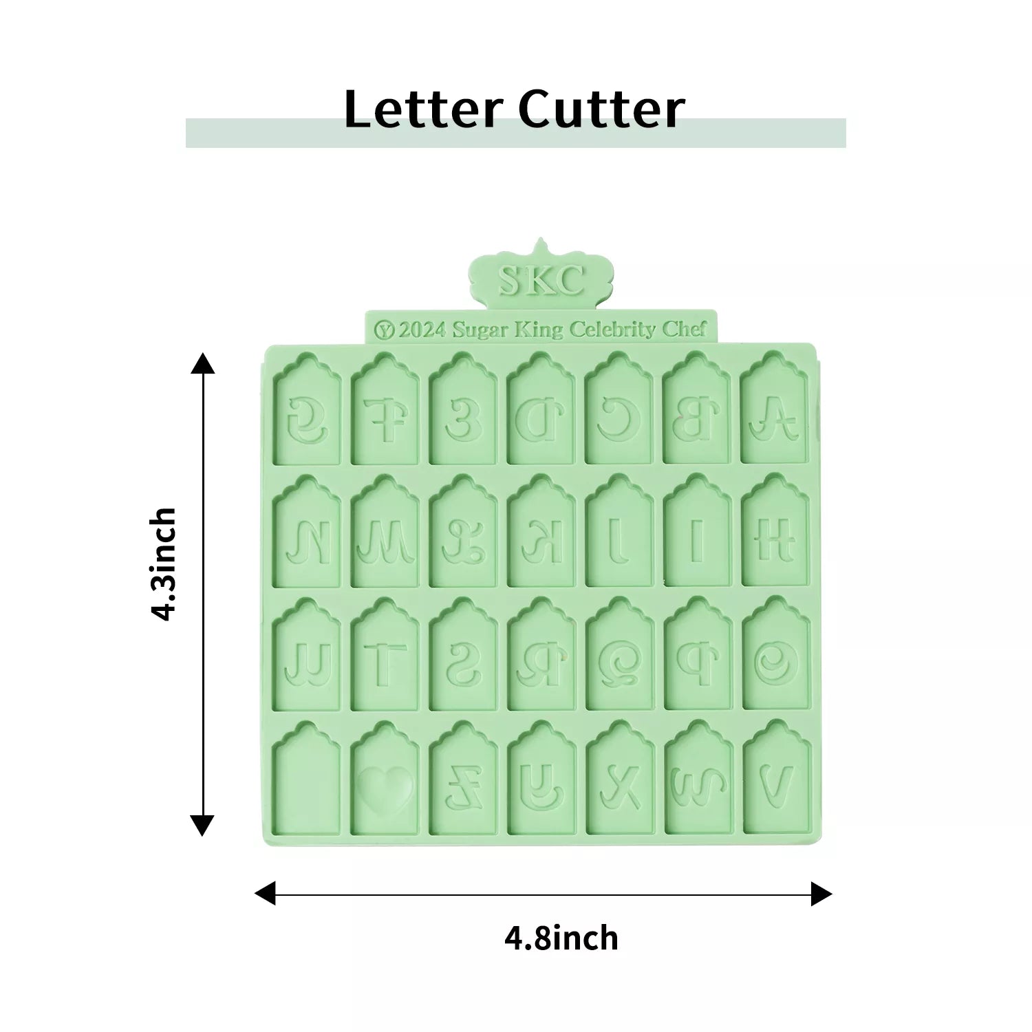 A-Z 26 Letters Silicone Mold