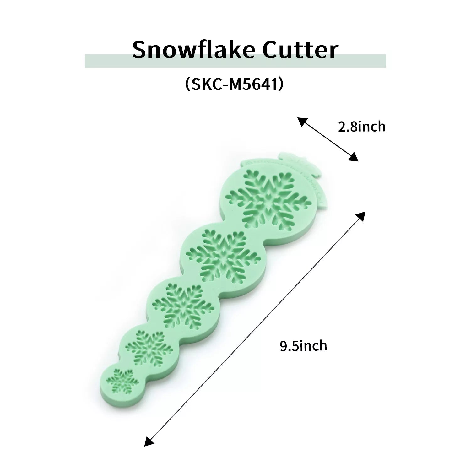 Christmas Snowflake Silicone Mold