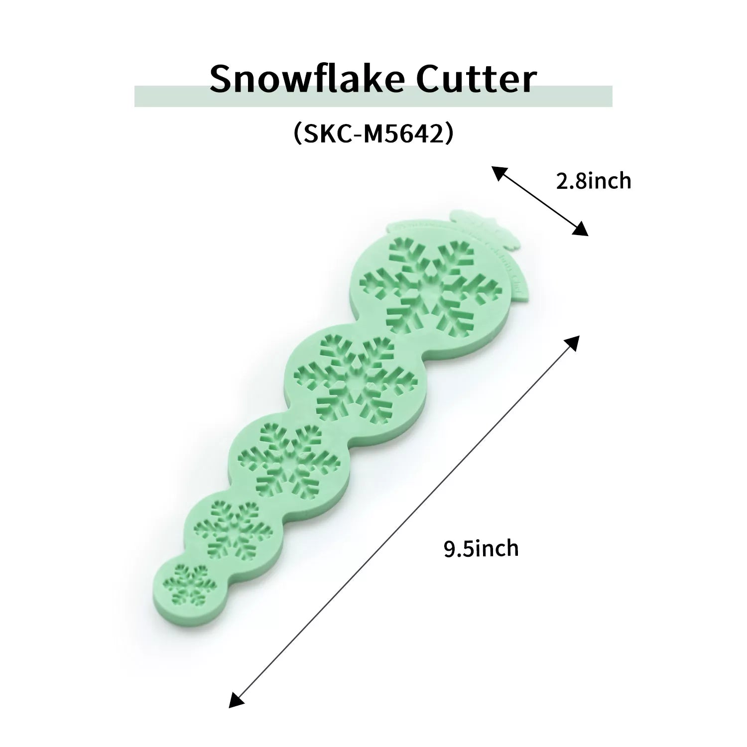 Christmas Snowflake Silicone Mold