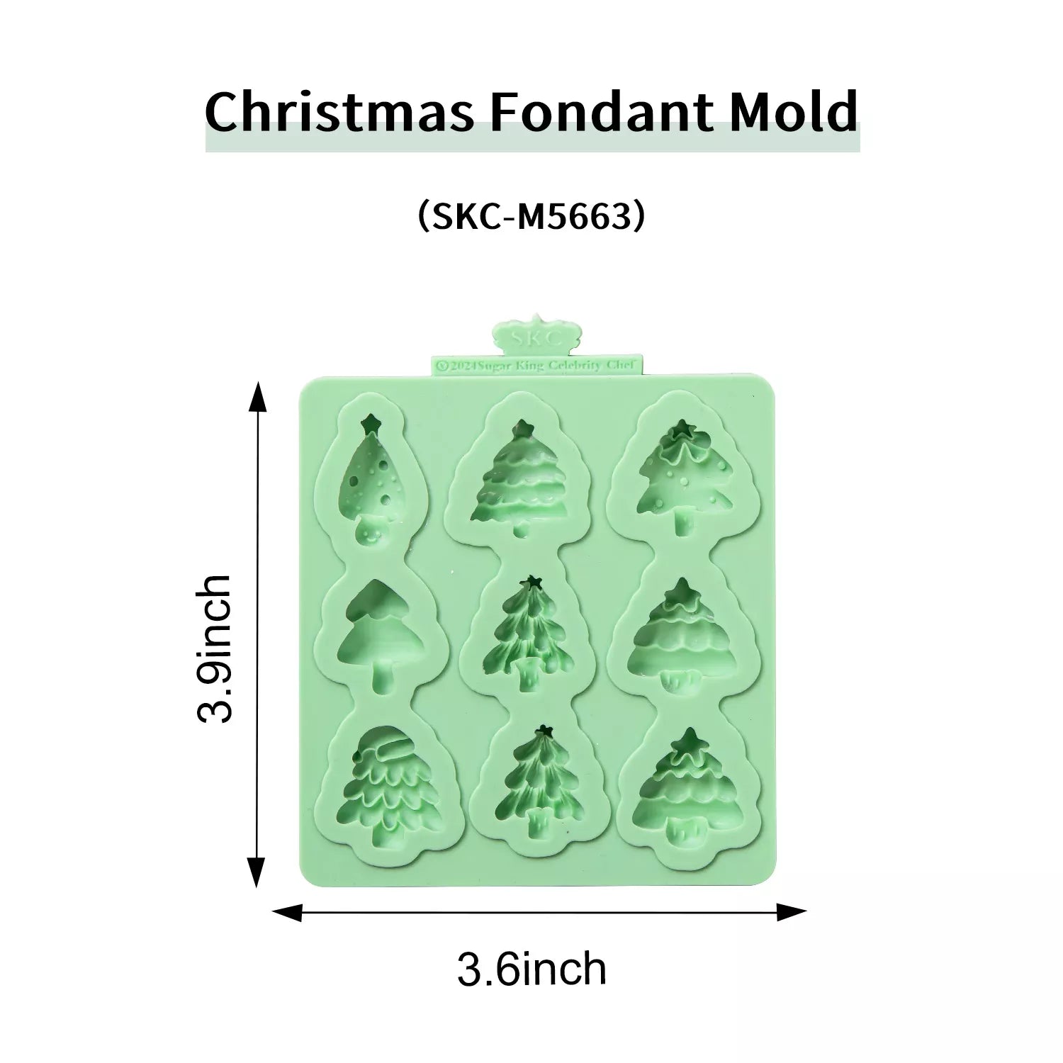 Silicone Mold for Christmas Small Decorations