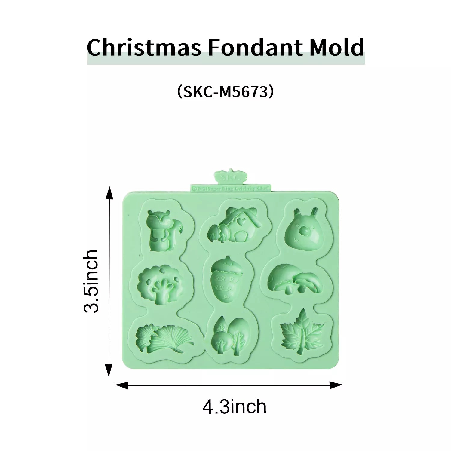 Silicone Mold for Christmas Small Decorations