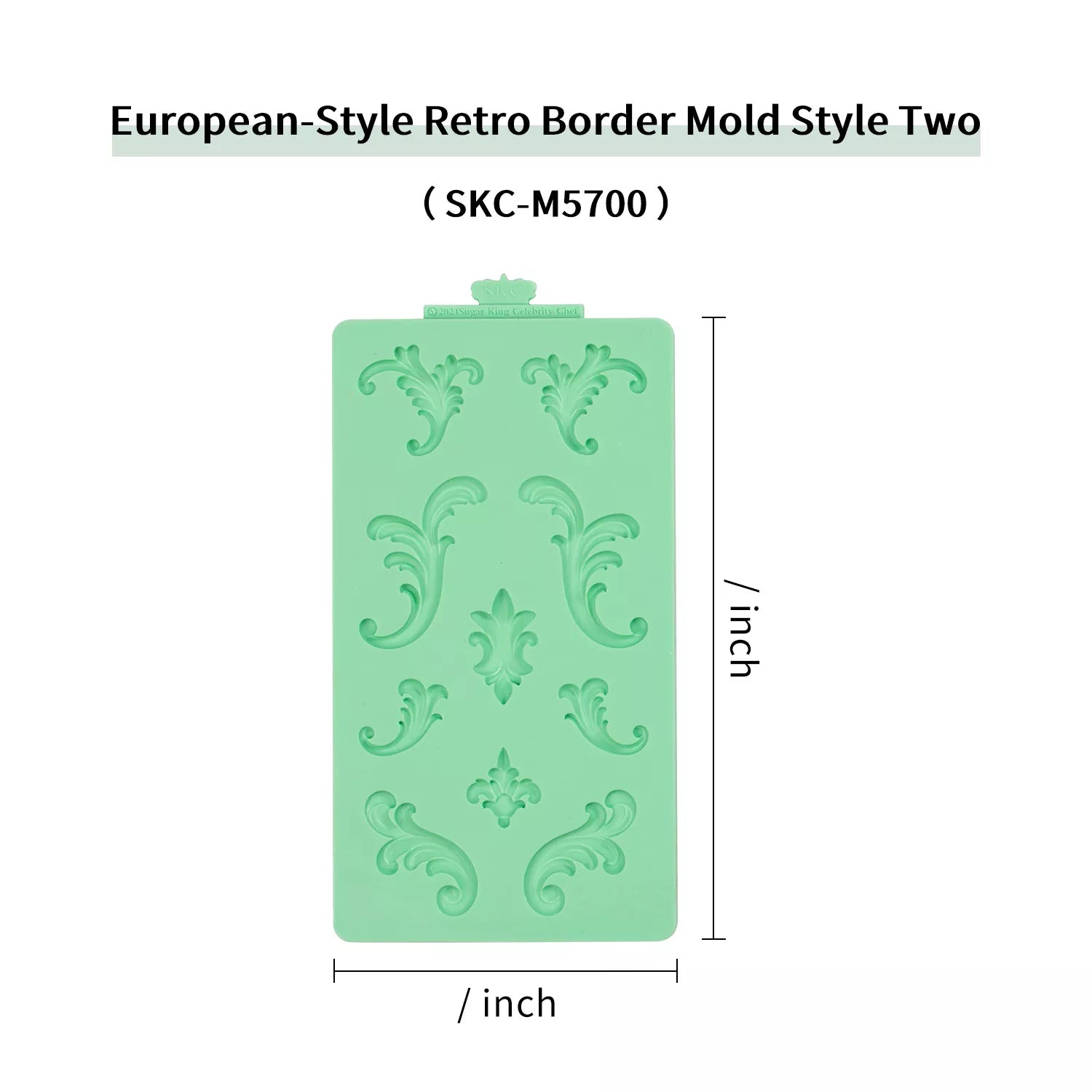 European-style Retro Border Silicone Mold