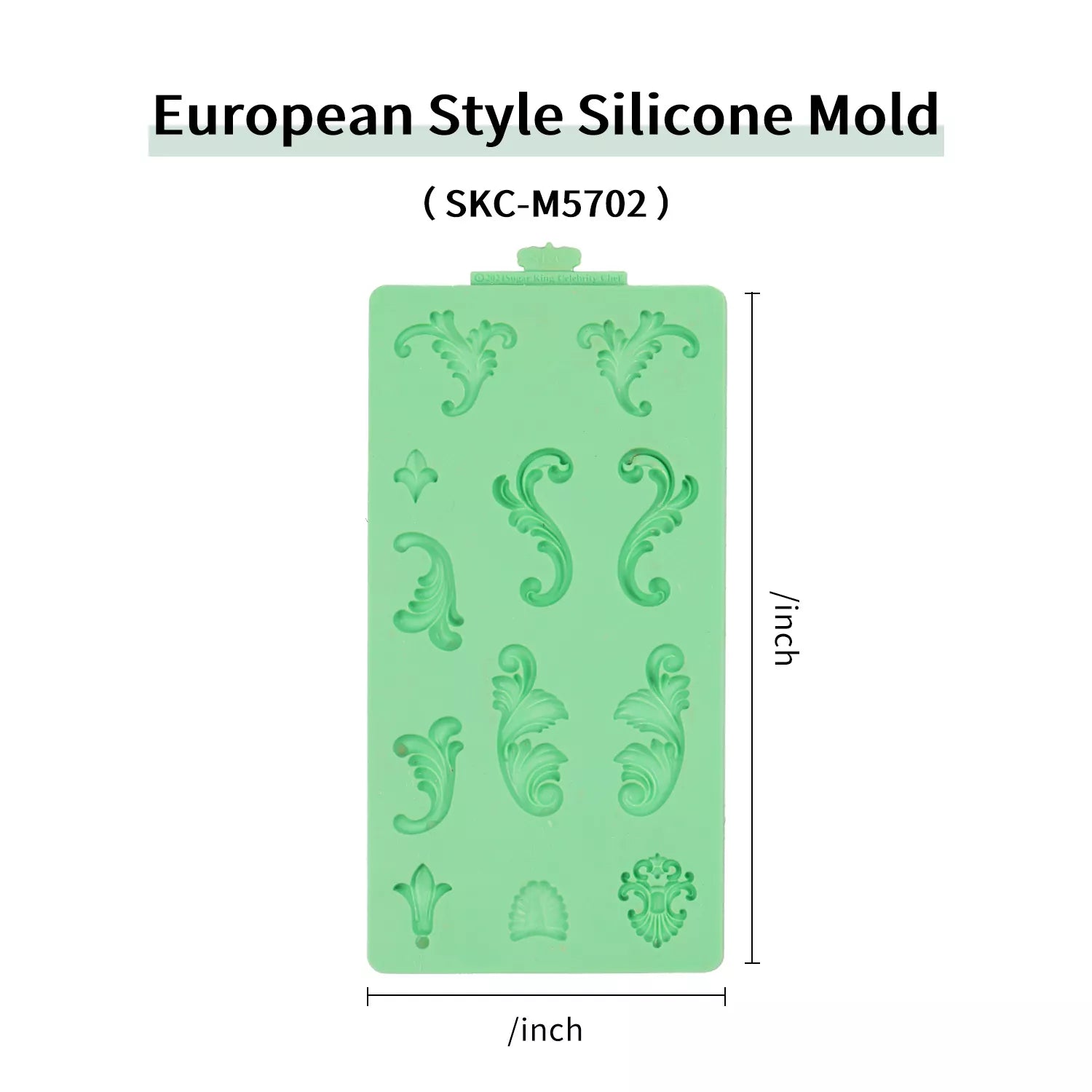 European-style Retro Border Silicone Mold