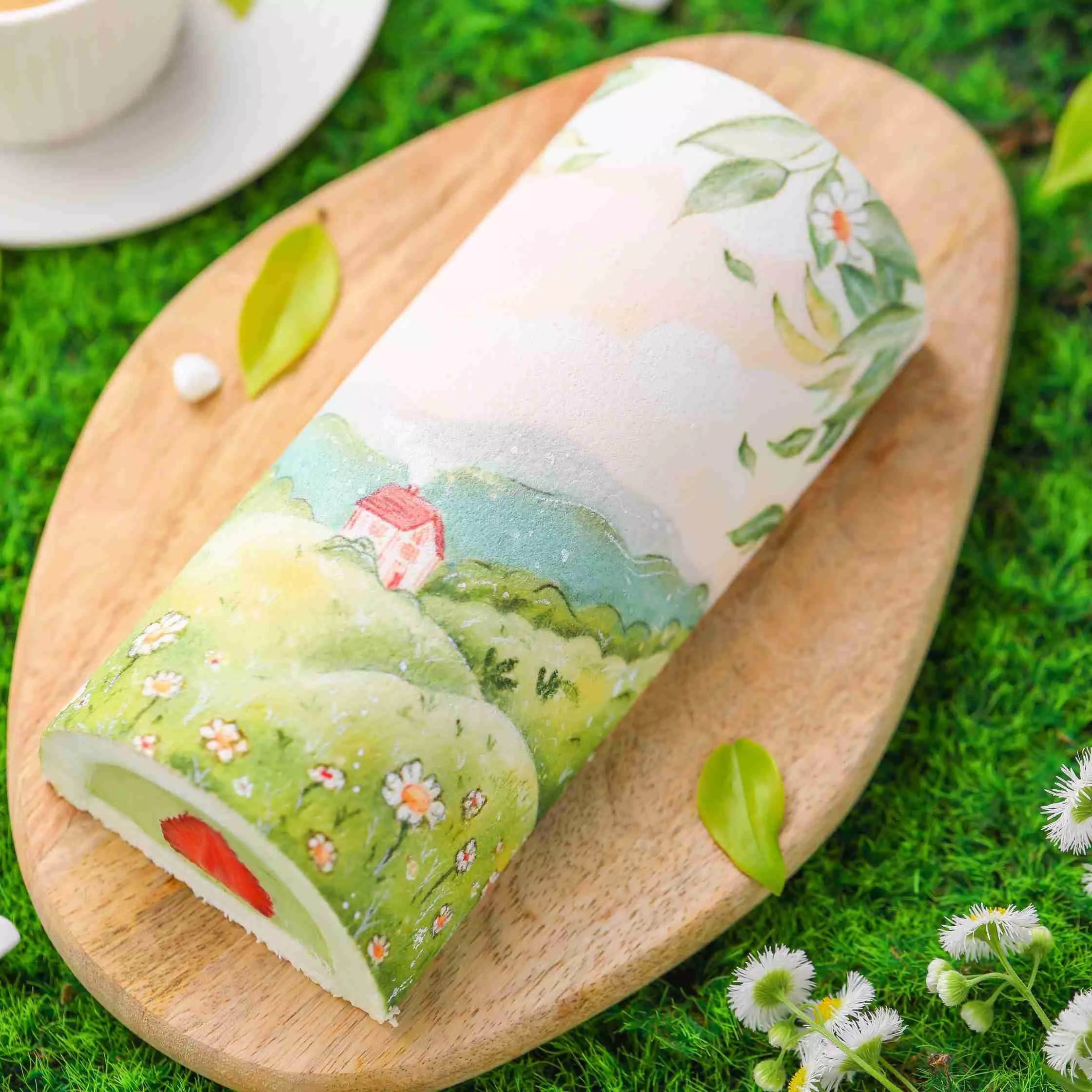 U-Shaped Cake Roll Pattern File