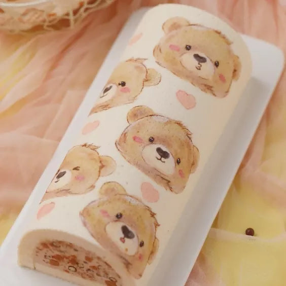 U-Shaped Cake Roll Pattern File