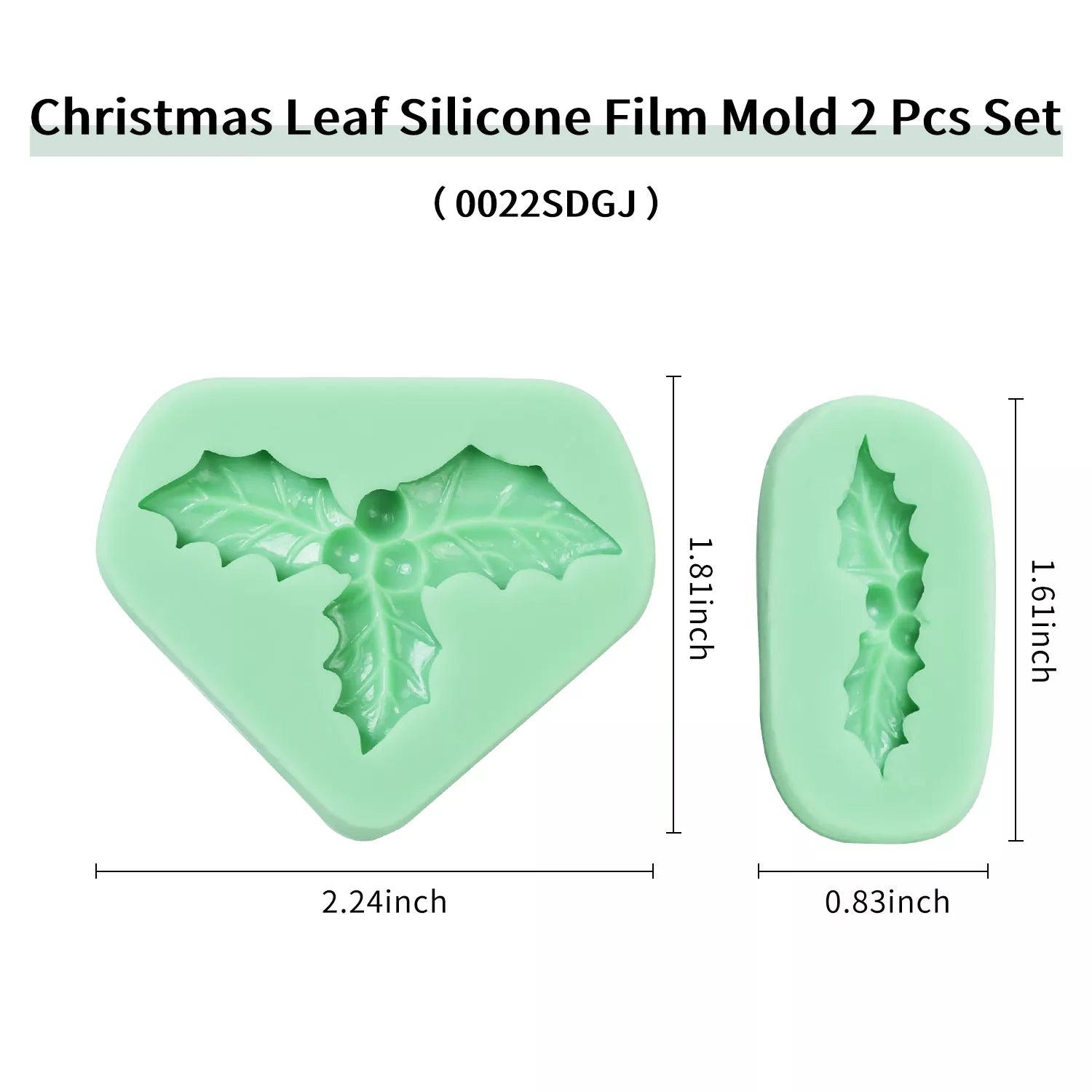 Christmas Set Silicone Mold