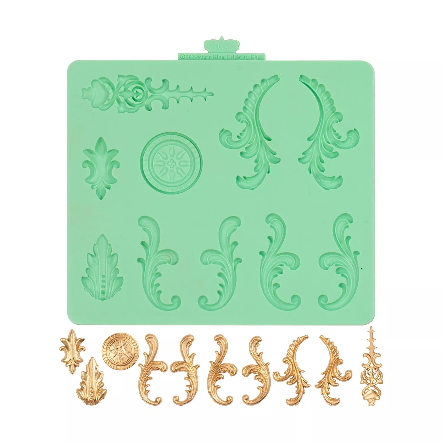 European-style Retro Border Silicone Mold