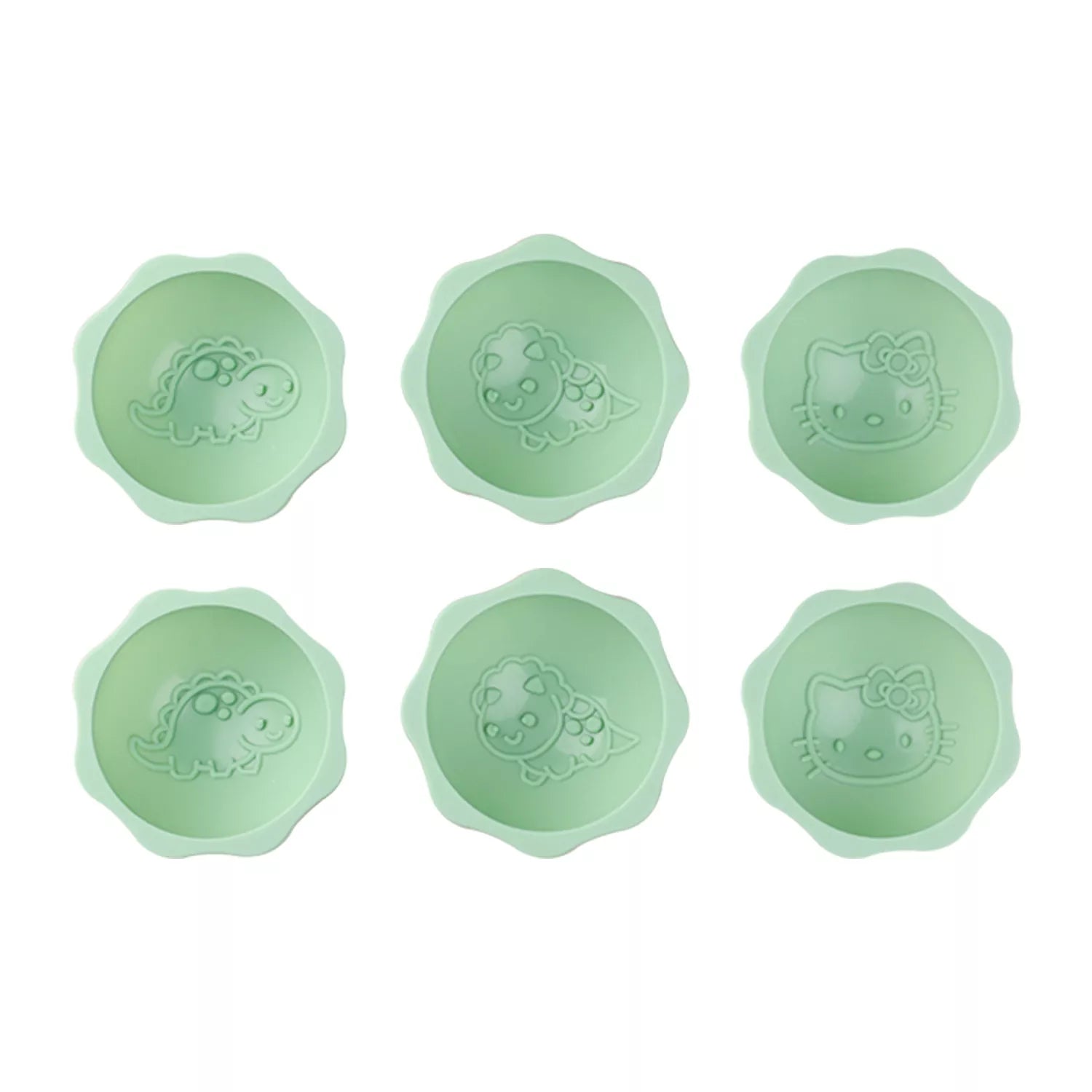 6-Piece Set Cartoon Cake Silicone Mold