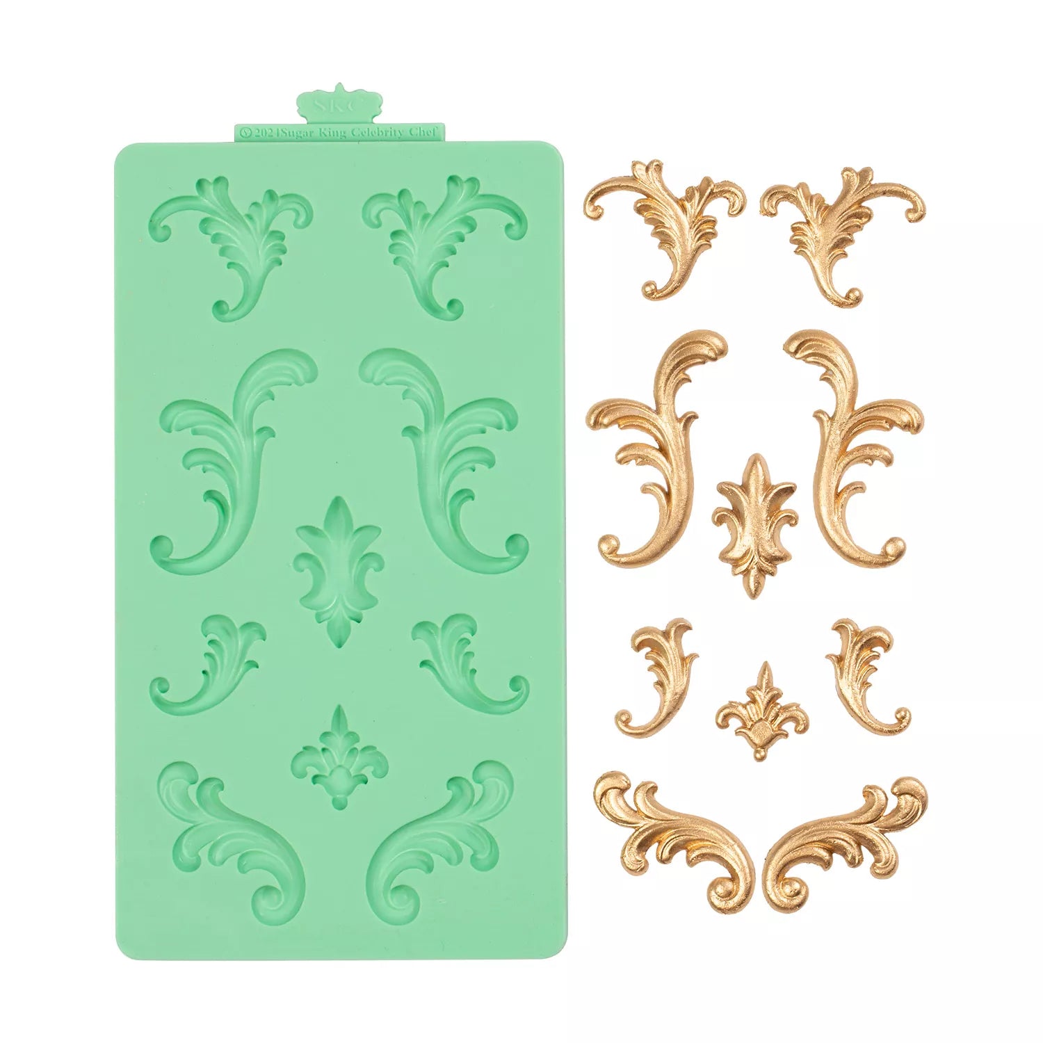 European-style Retro Border Silicone Mold