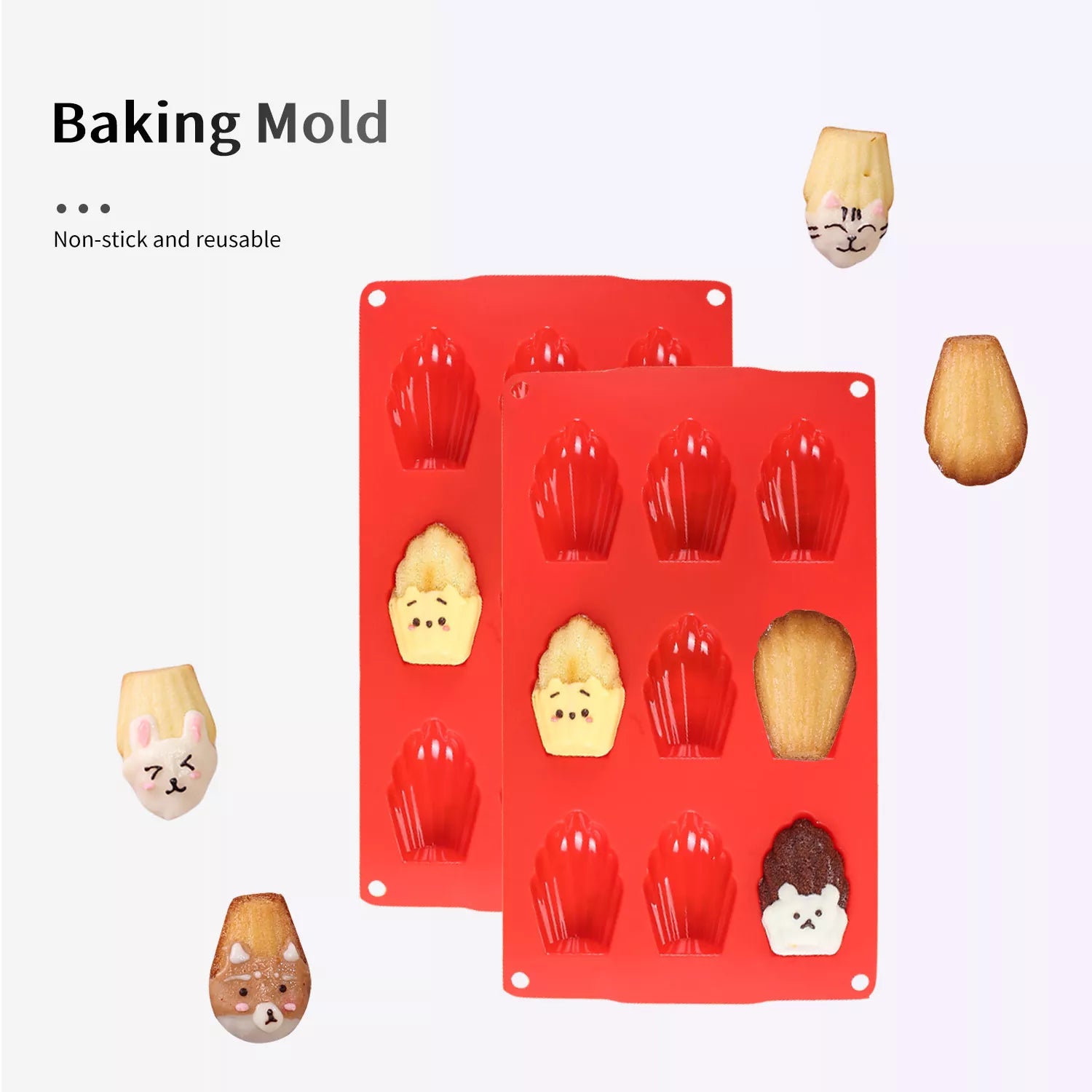 Shell Silicone Cake Mold