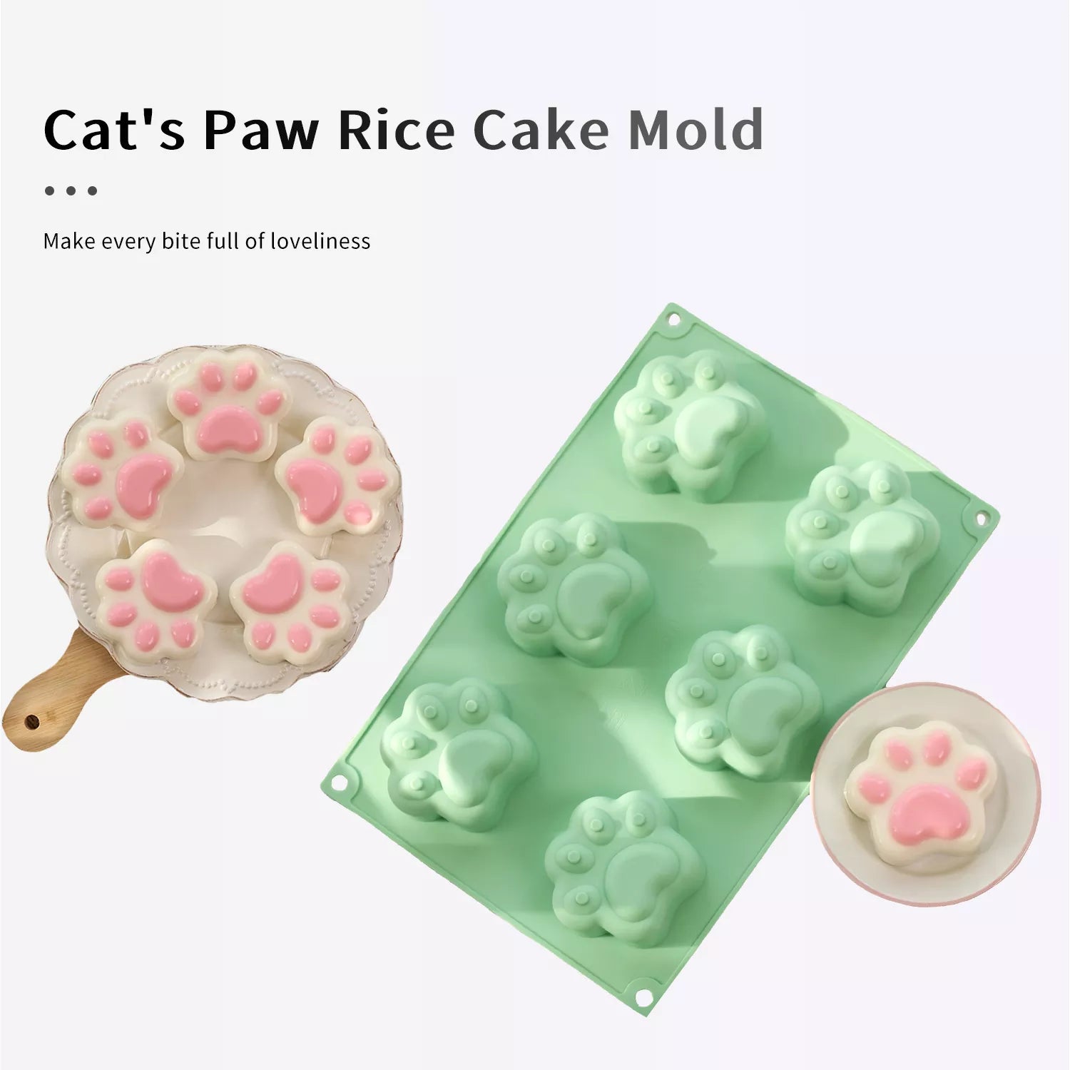 Cat Paws Cake Mold