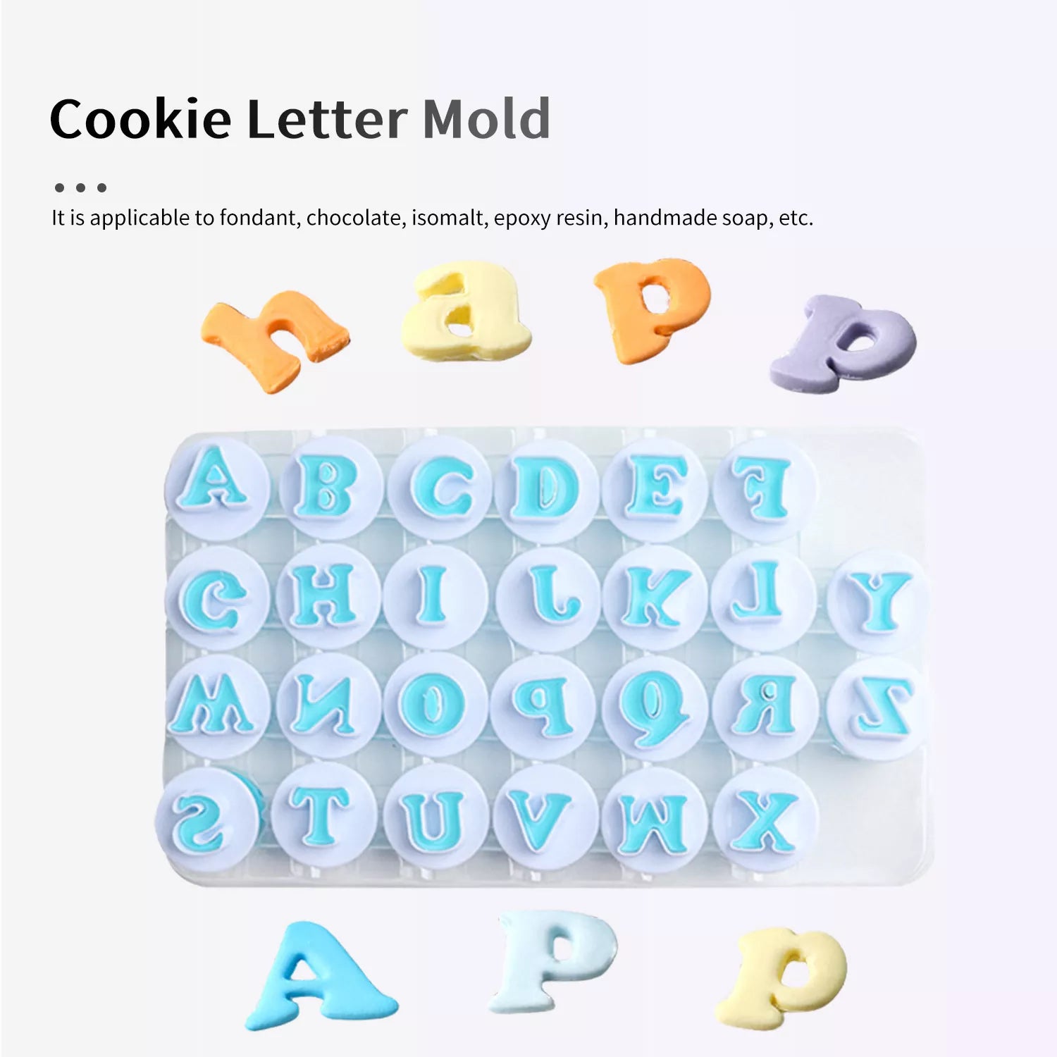 Number and Letter Pressing Mold