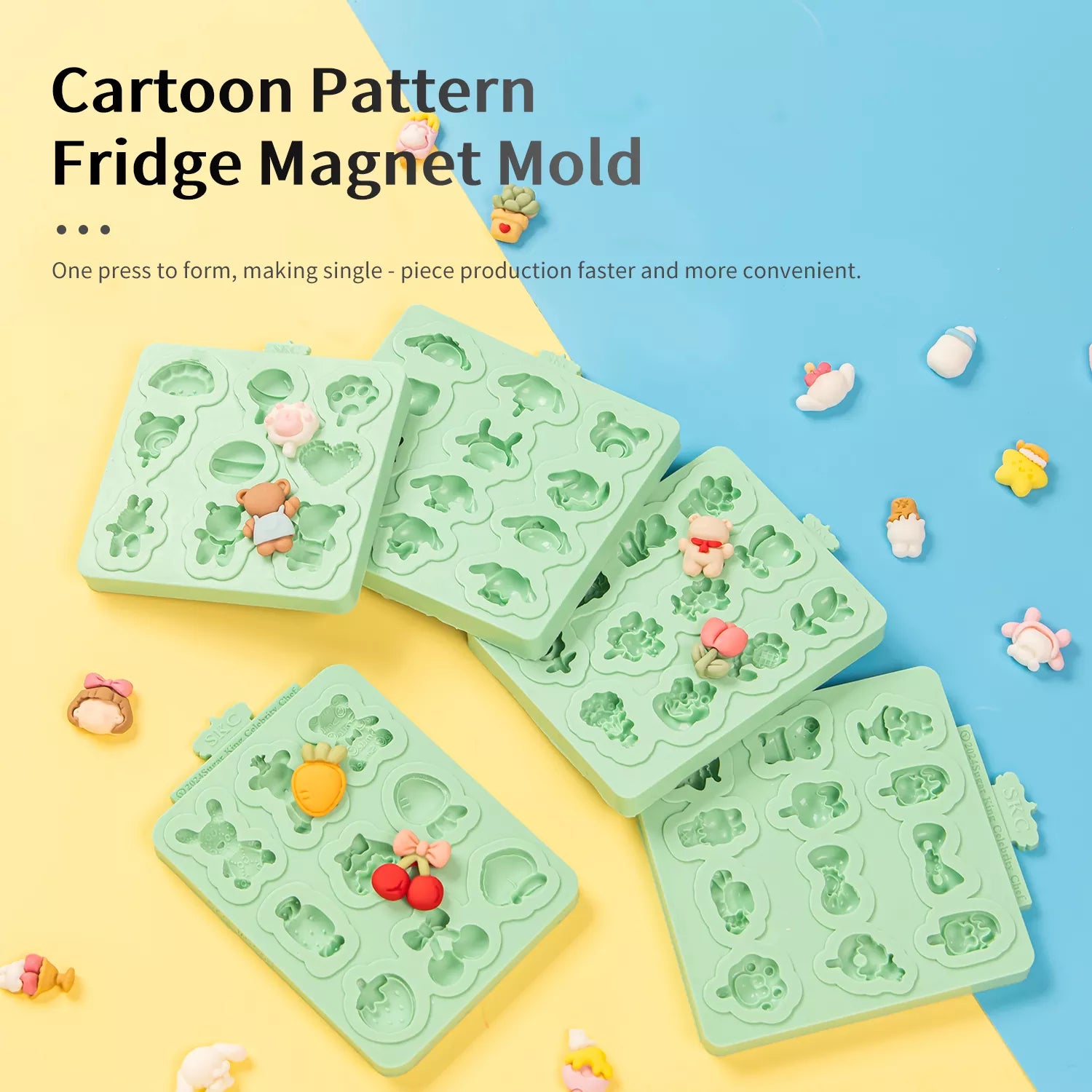 Cartoon Decorative Silicone Mold