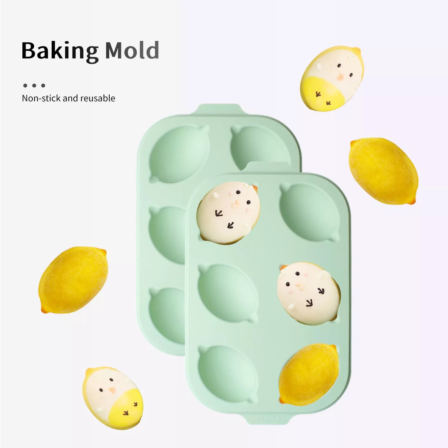 Silicone Lemon Cake Pan