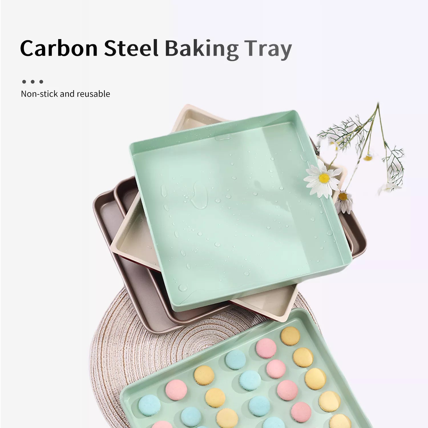 Carbon Steel Square Baking Pan