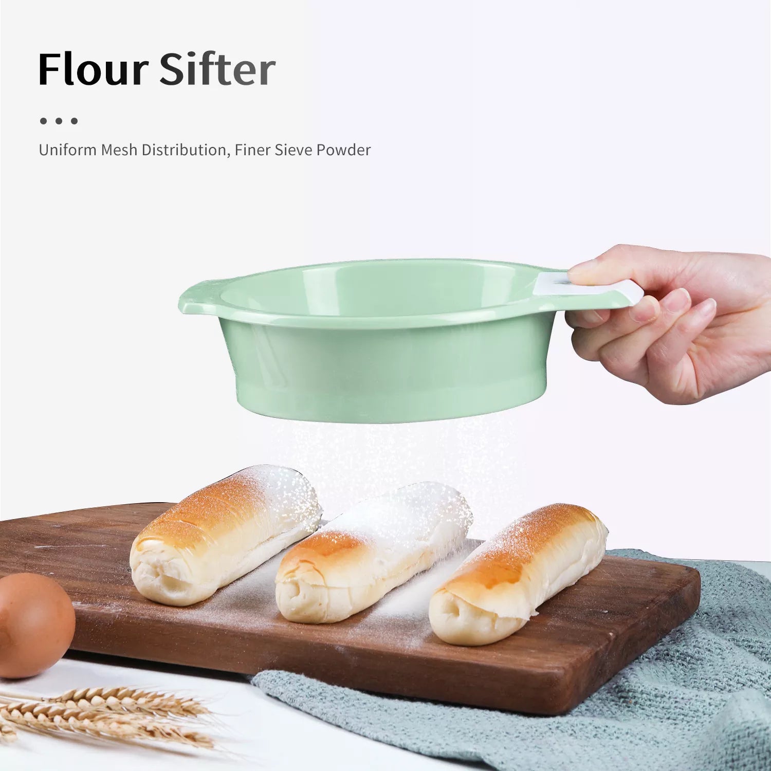Powder Sieve with Handle