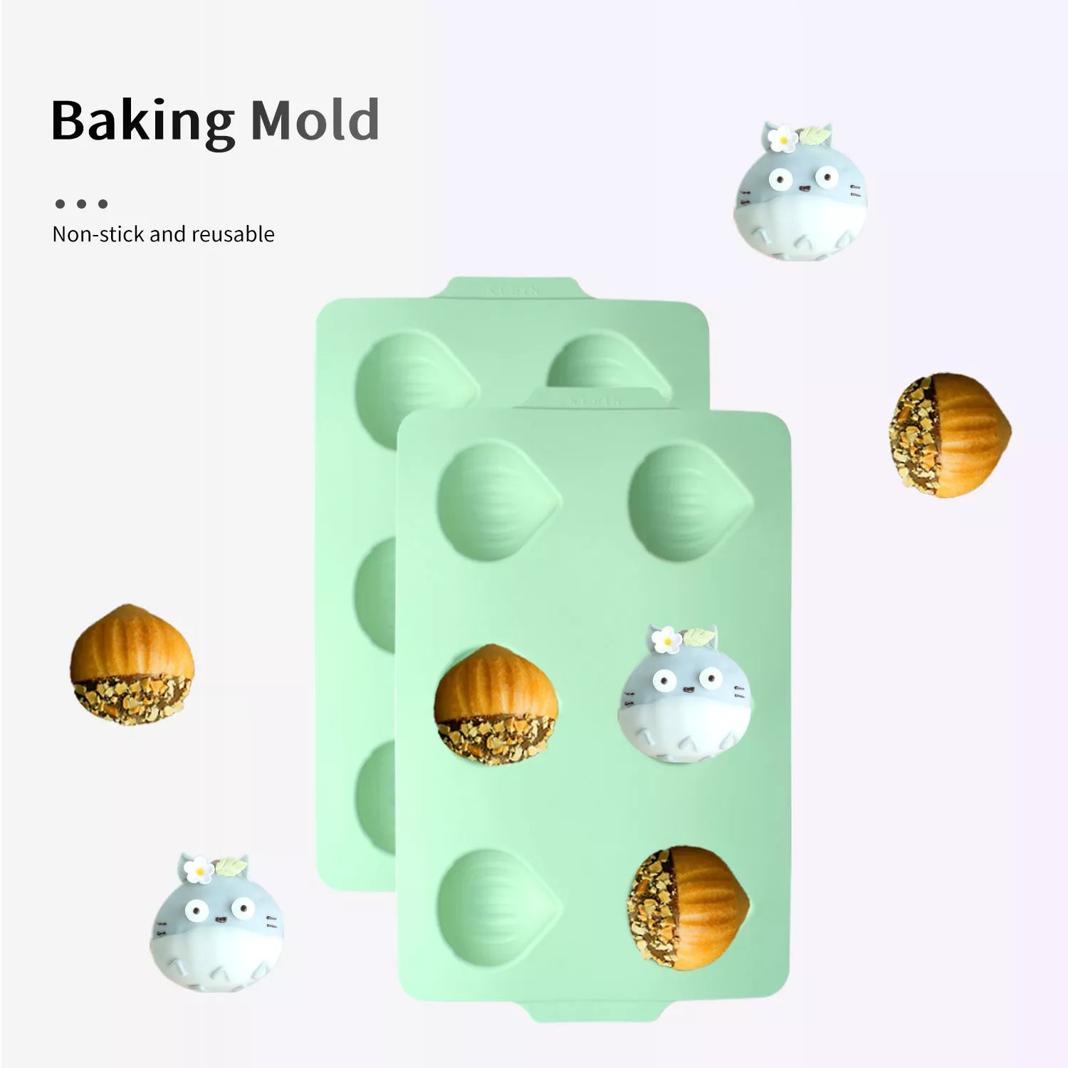 Silicone Chestnut Cake Mold