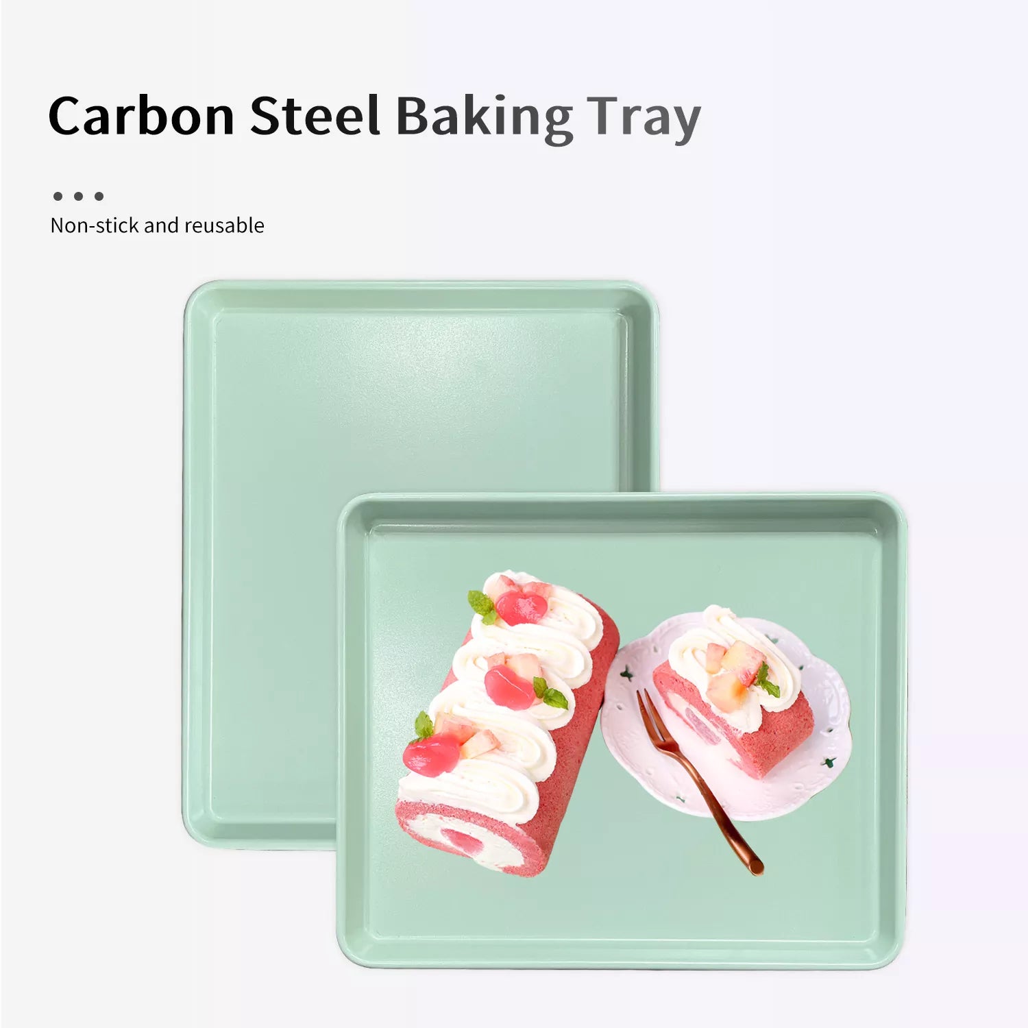 Square Carbon Steel Baking Pan