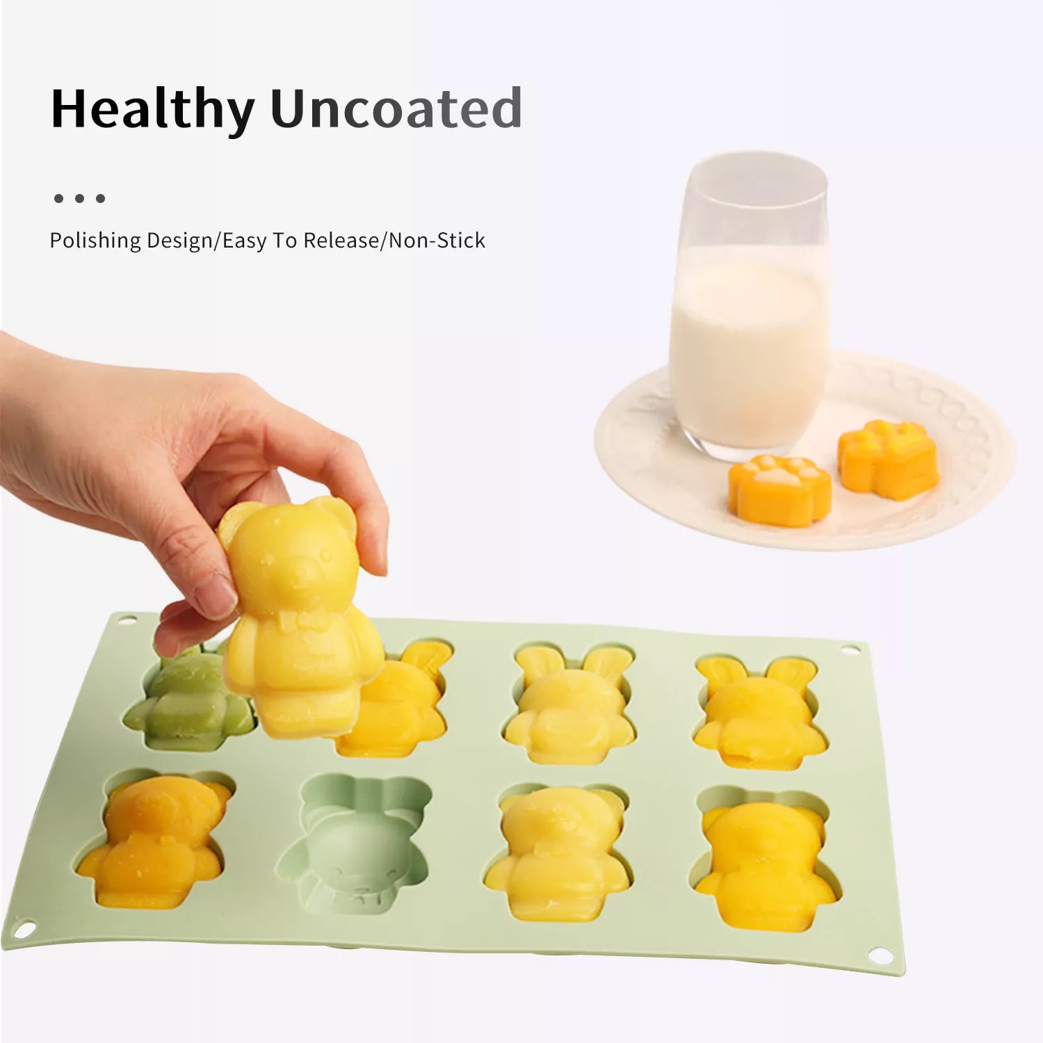 Bunny and Bear Cake Mold