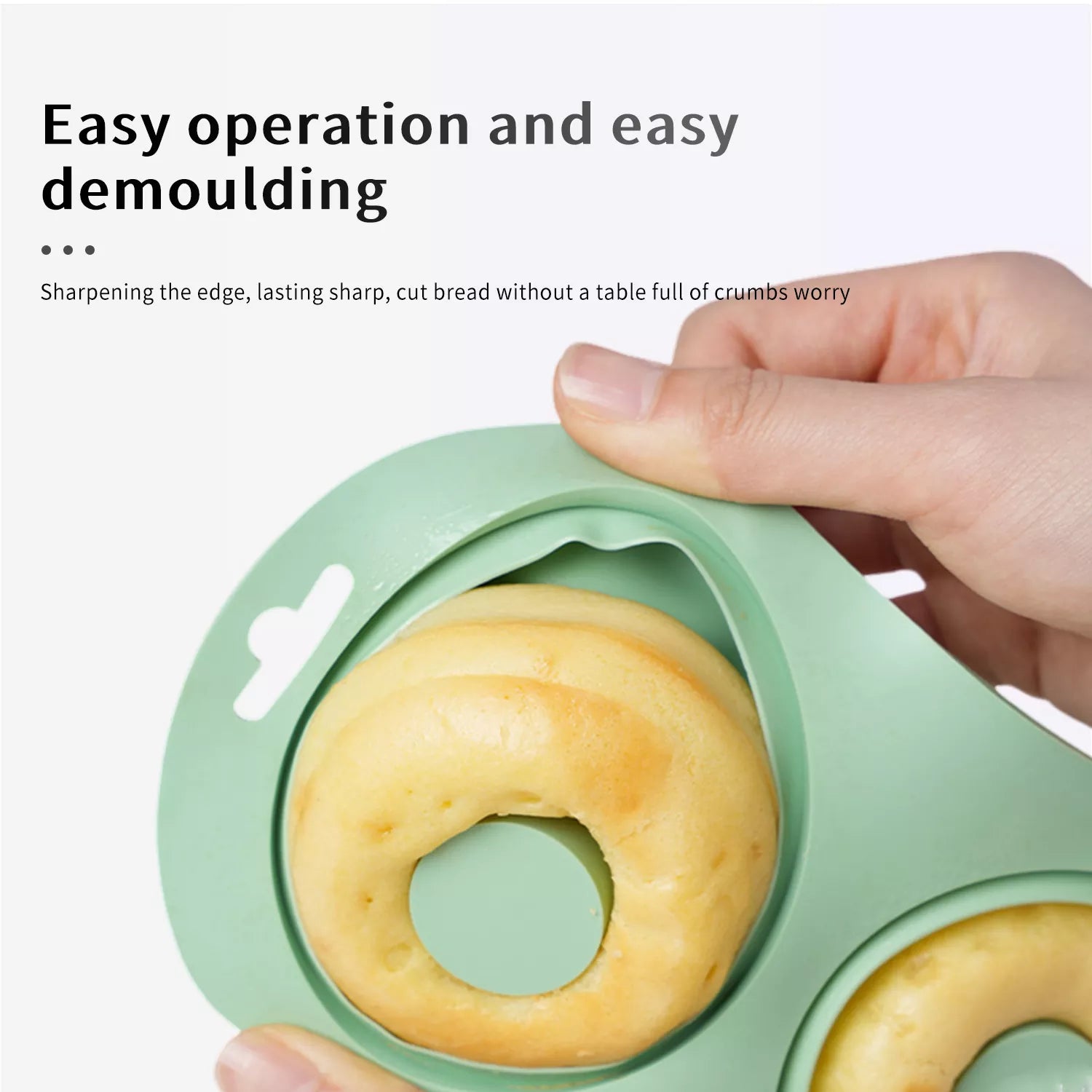 2-Hole Bundt Silicone Cake Mold