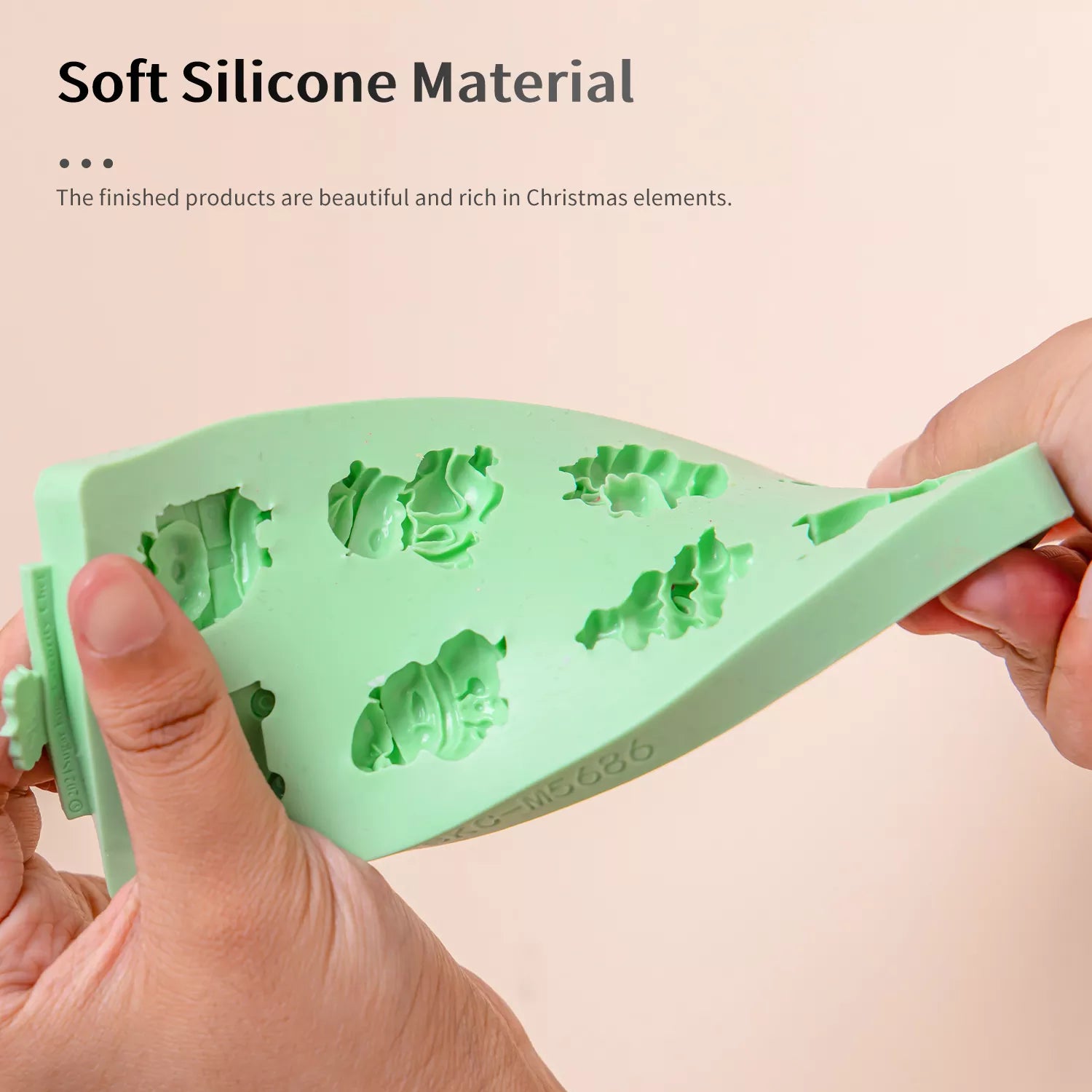 Christmas Silicone Mold – Cartoon Design