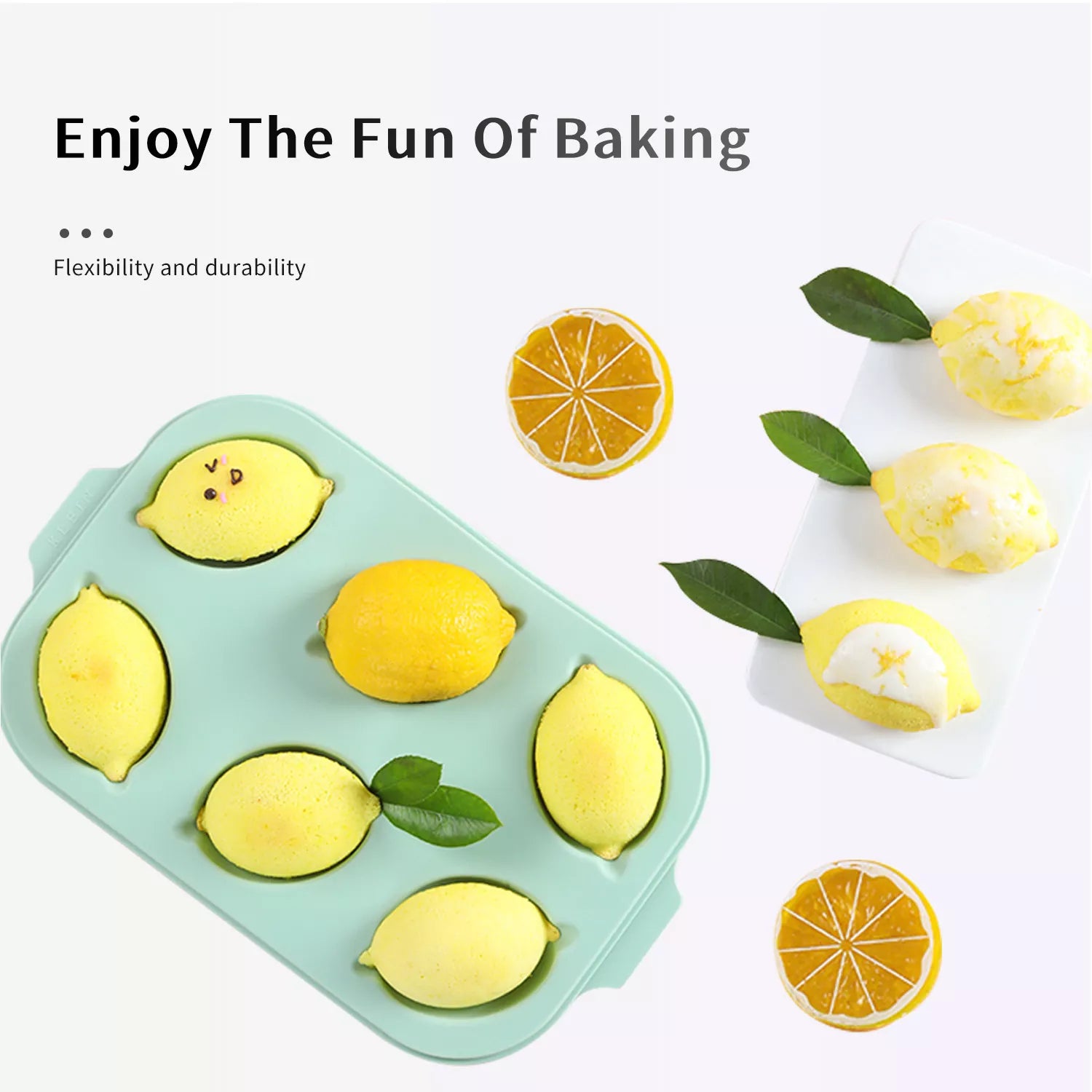Silicone Lemon Cake Pan