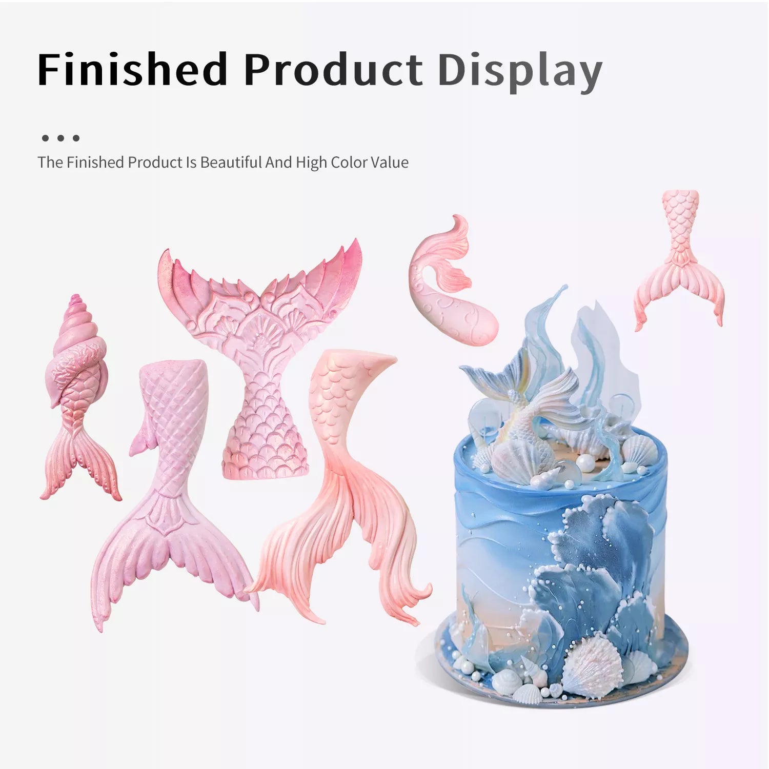 Fish Tail Silicone Mold