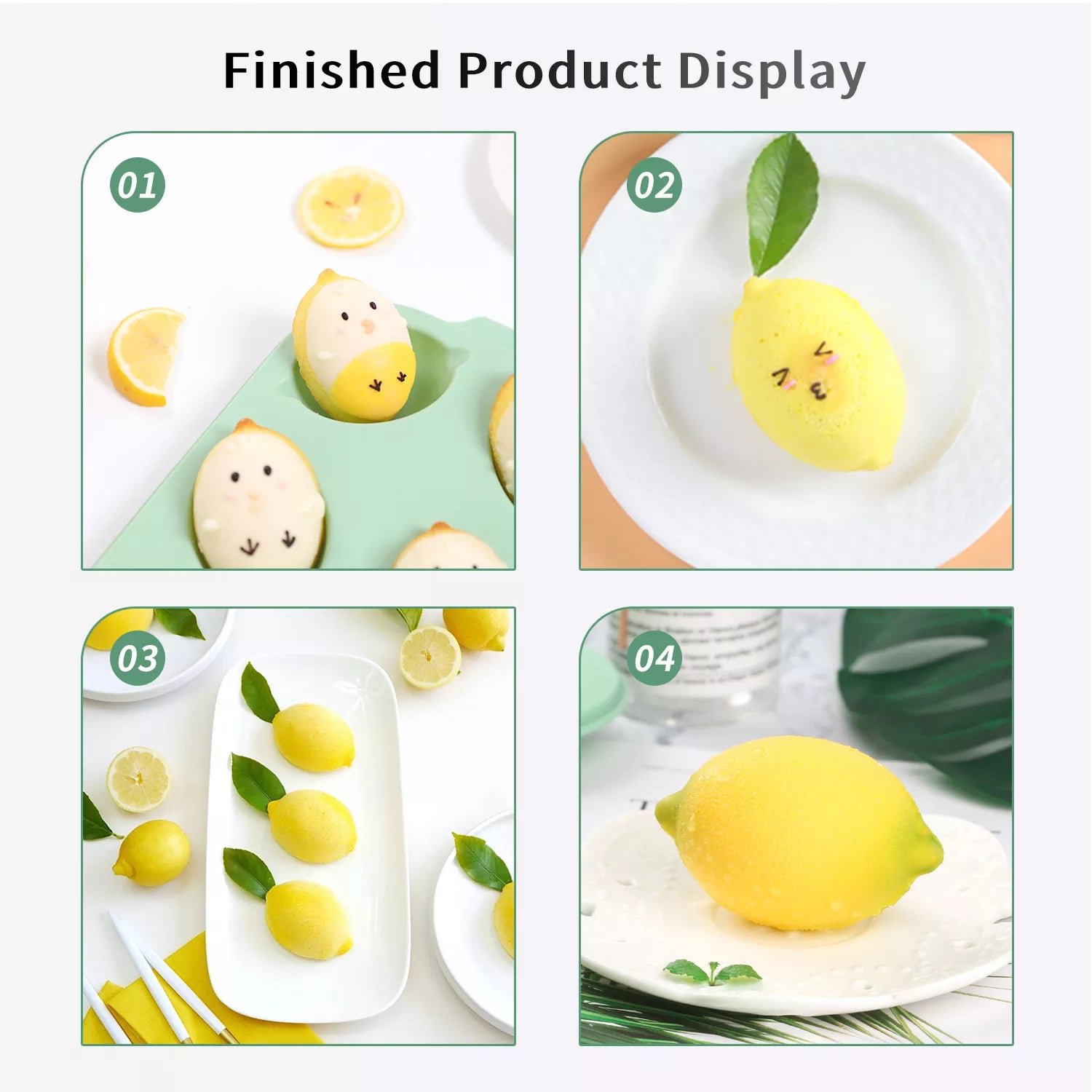 Silicone Lemon Cake Pan