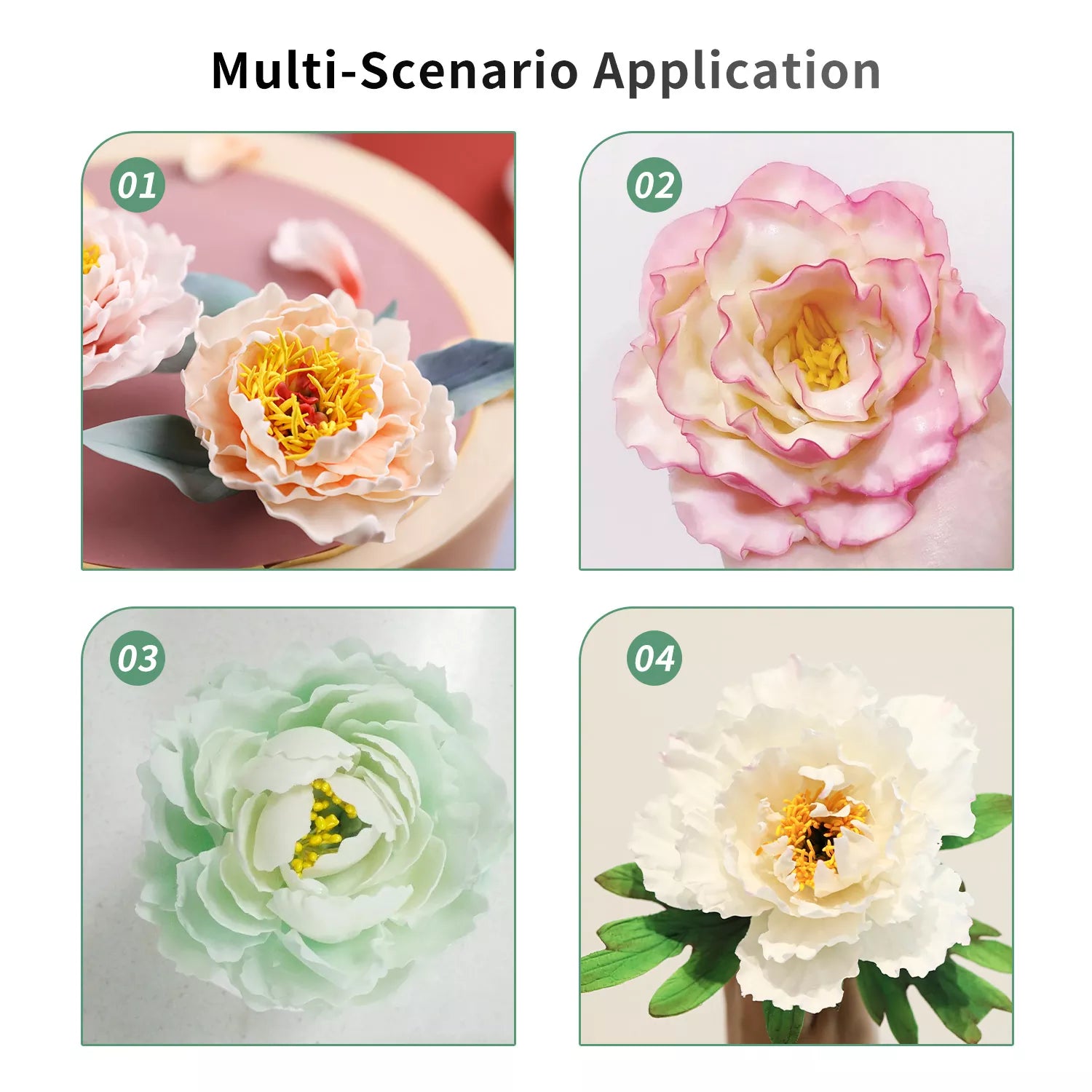 Peony Cutter Set Mold