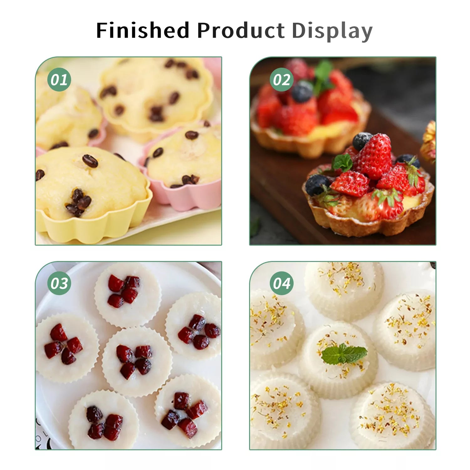 Single-Cup Muffin Cup Silicone Mold