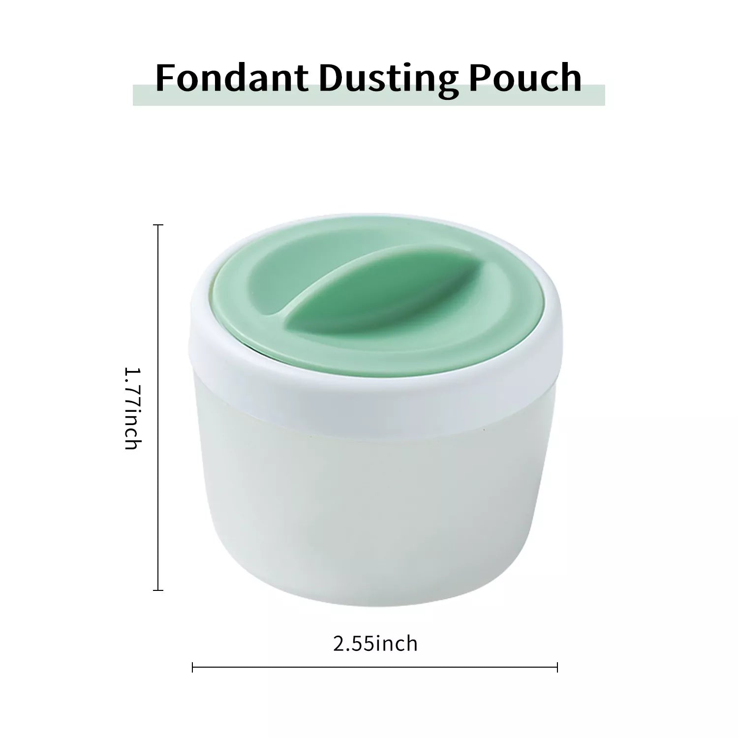 Anti-stick Powder Puff for Fondant Baking and Modeling