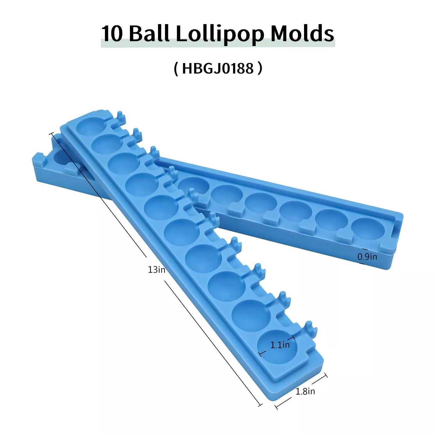 Starry Lollipop Silicone Mold