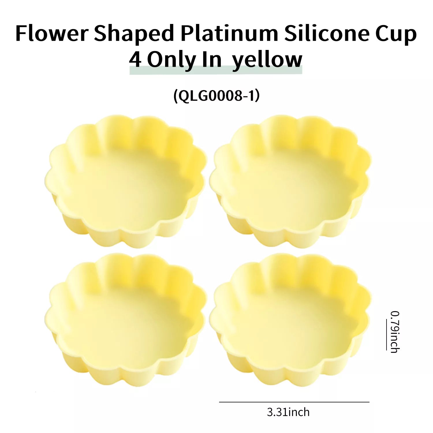 Single-Cup Muffin Cup Silicone Mold