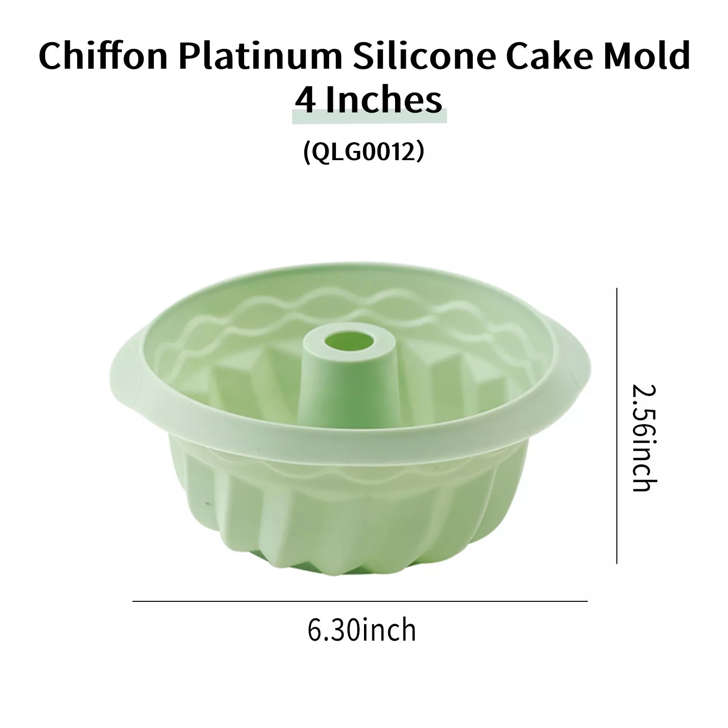 Chiffon Platinum Silicone Cake Mold