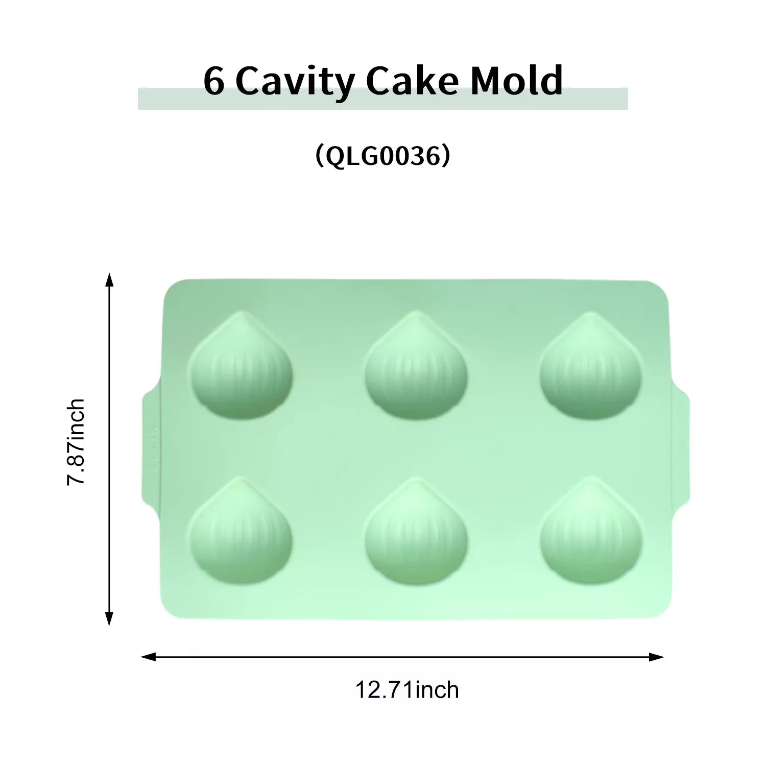 Silicone Chestnut Cake Mold