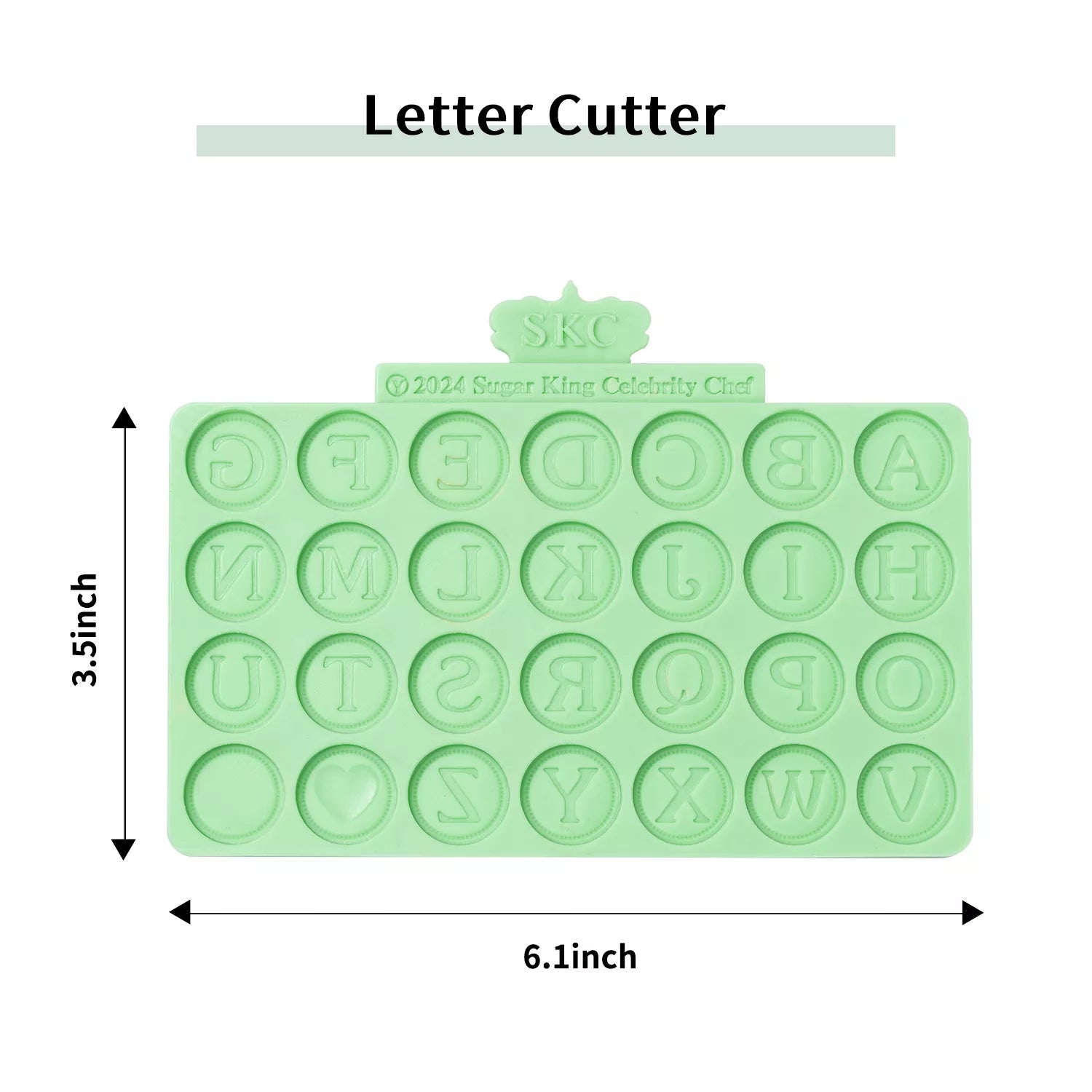 A-Z 26 Letters Silicone Mold