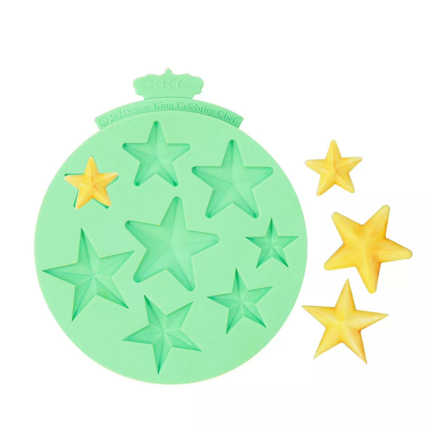 Star Light  & Heart Silicone Mold