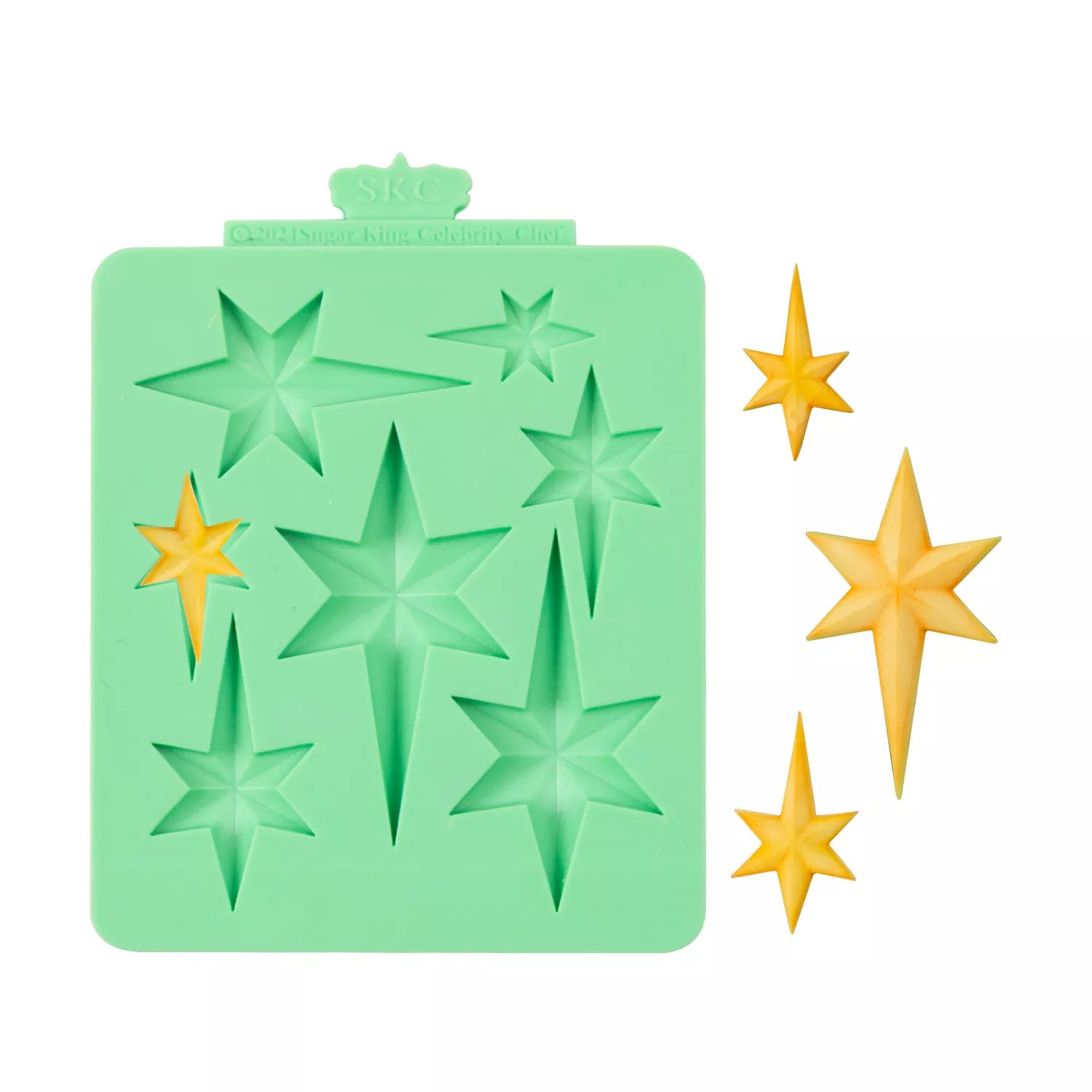 Star Light  & Heart Silicone Mold