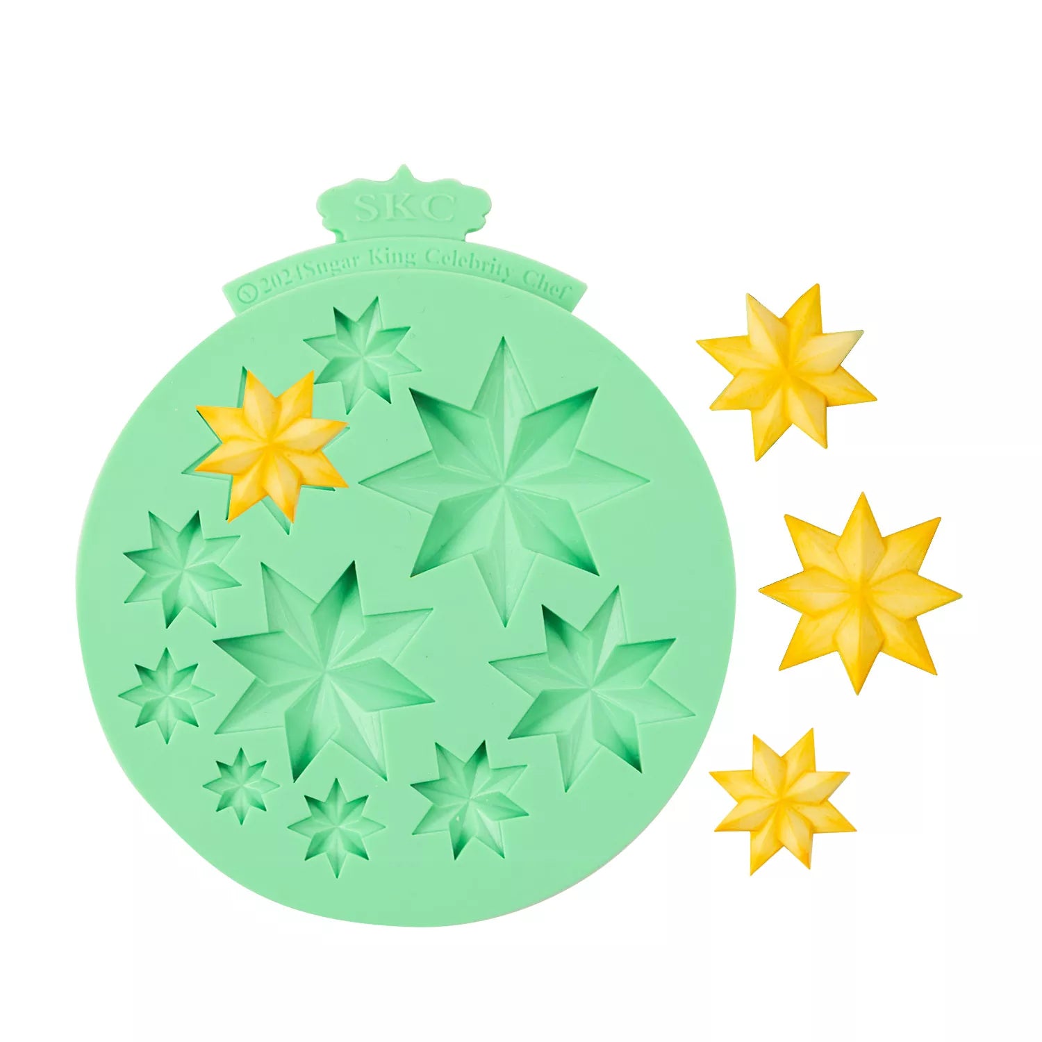 Star Light  & Heart Silicone Mold