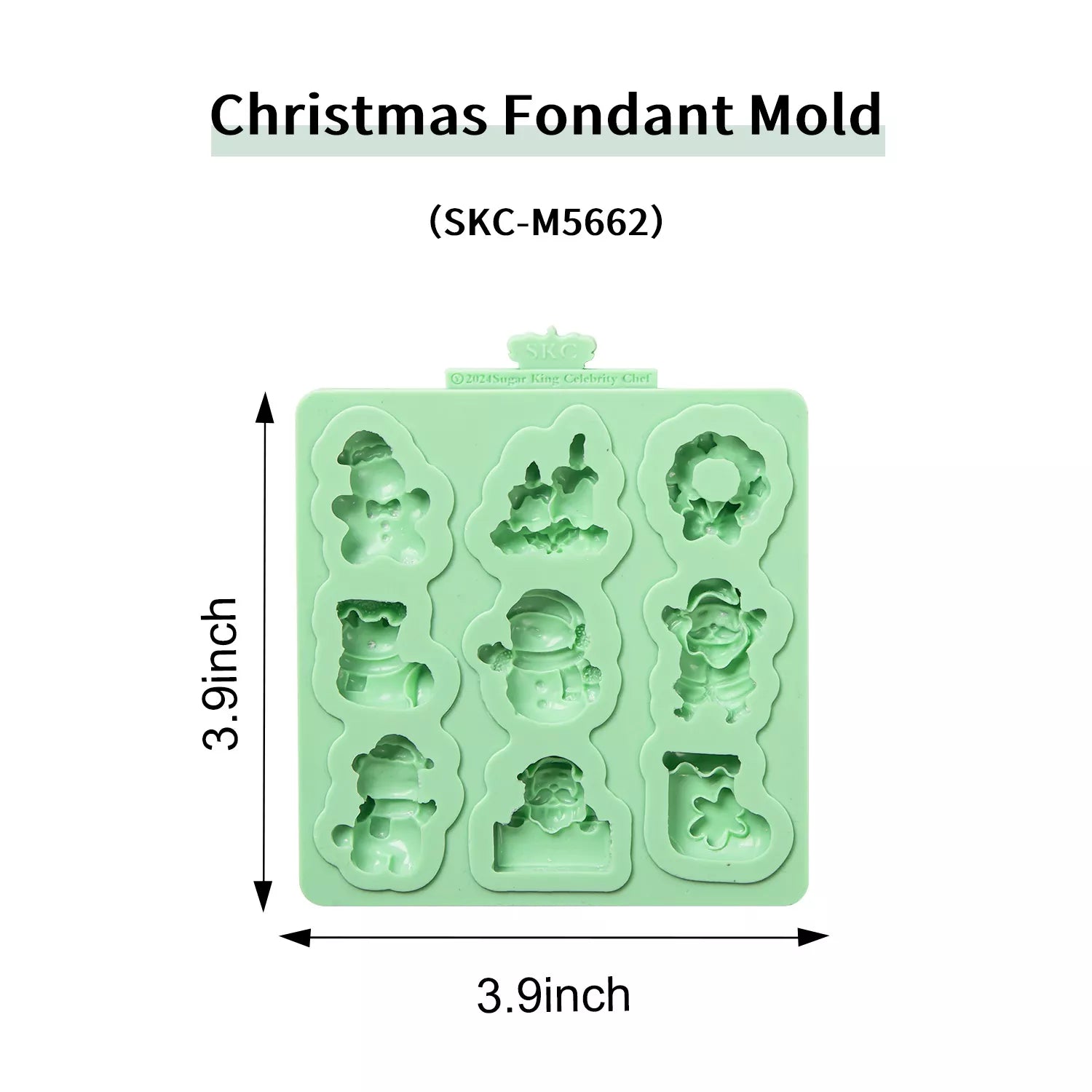 Silicone Mold for Christmas Small Decorations
