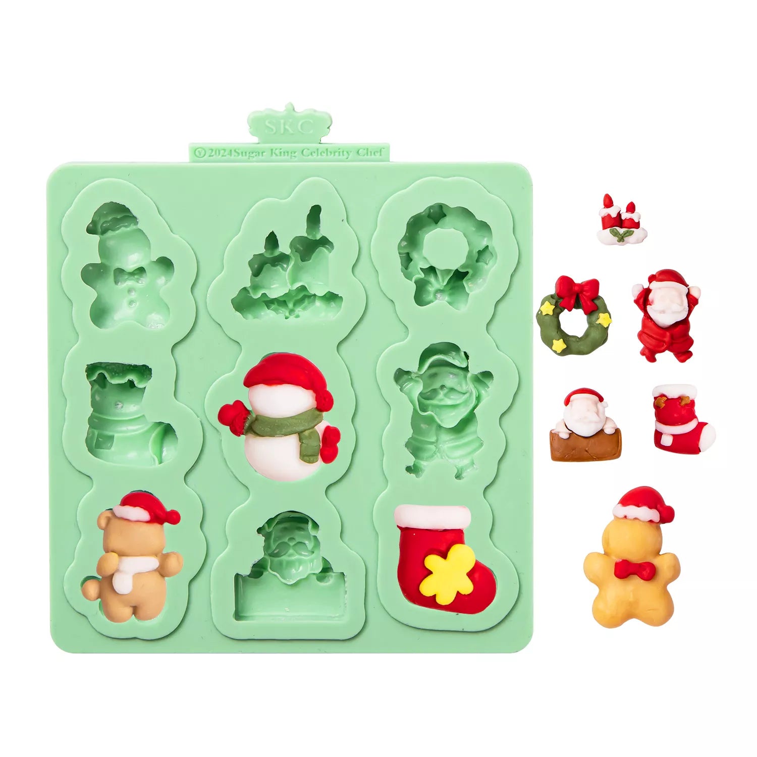Silicone Mold for Christmas Small Decorations